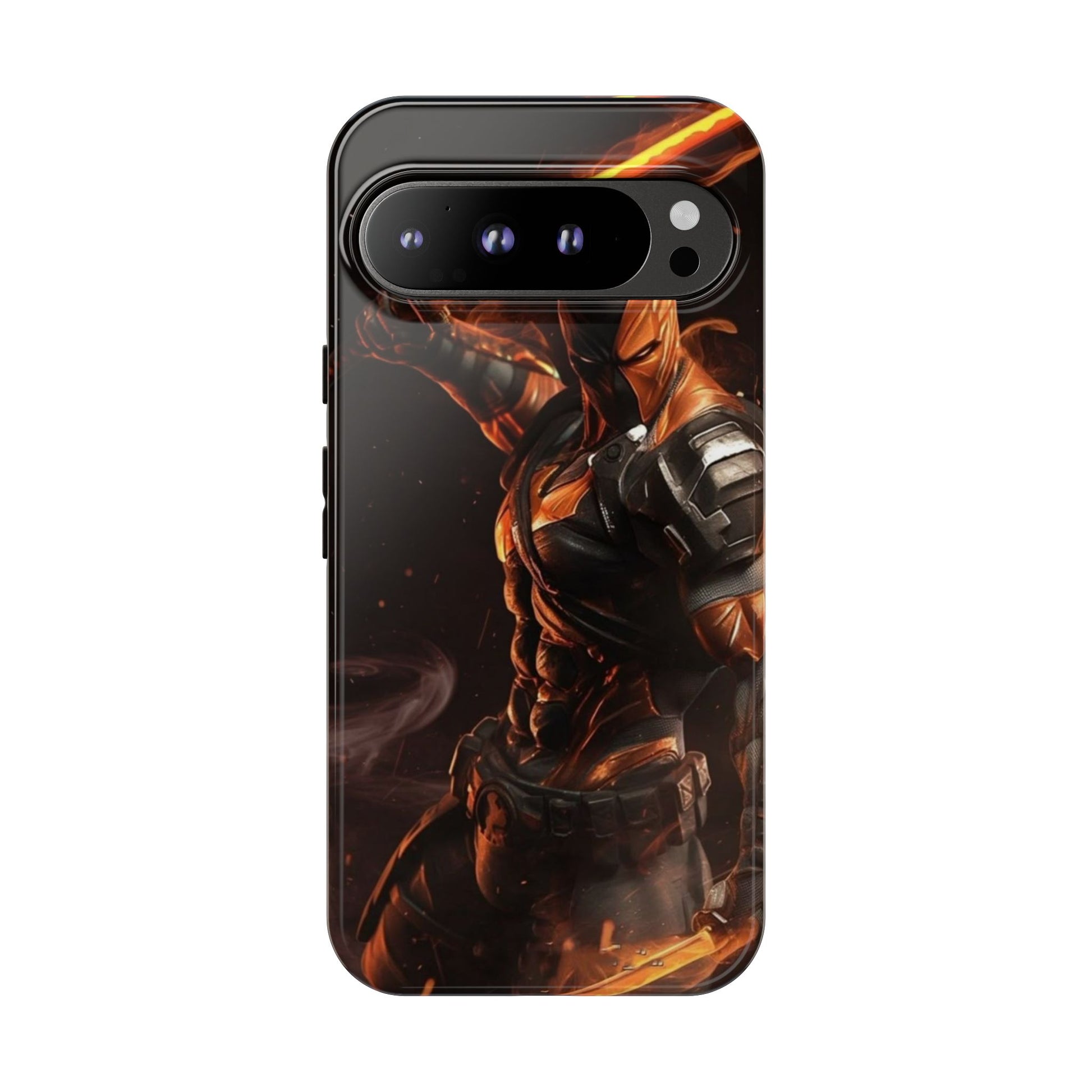 DC Comics Death Stroke Tough Cases for iPhones, Samsung, and Pixel