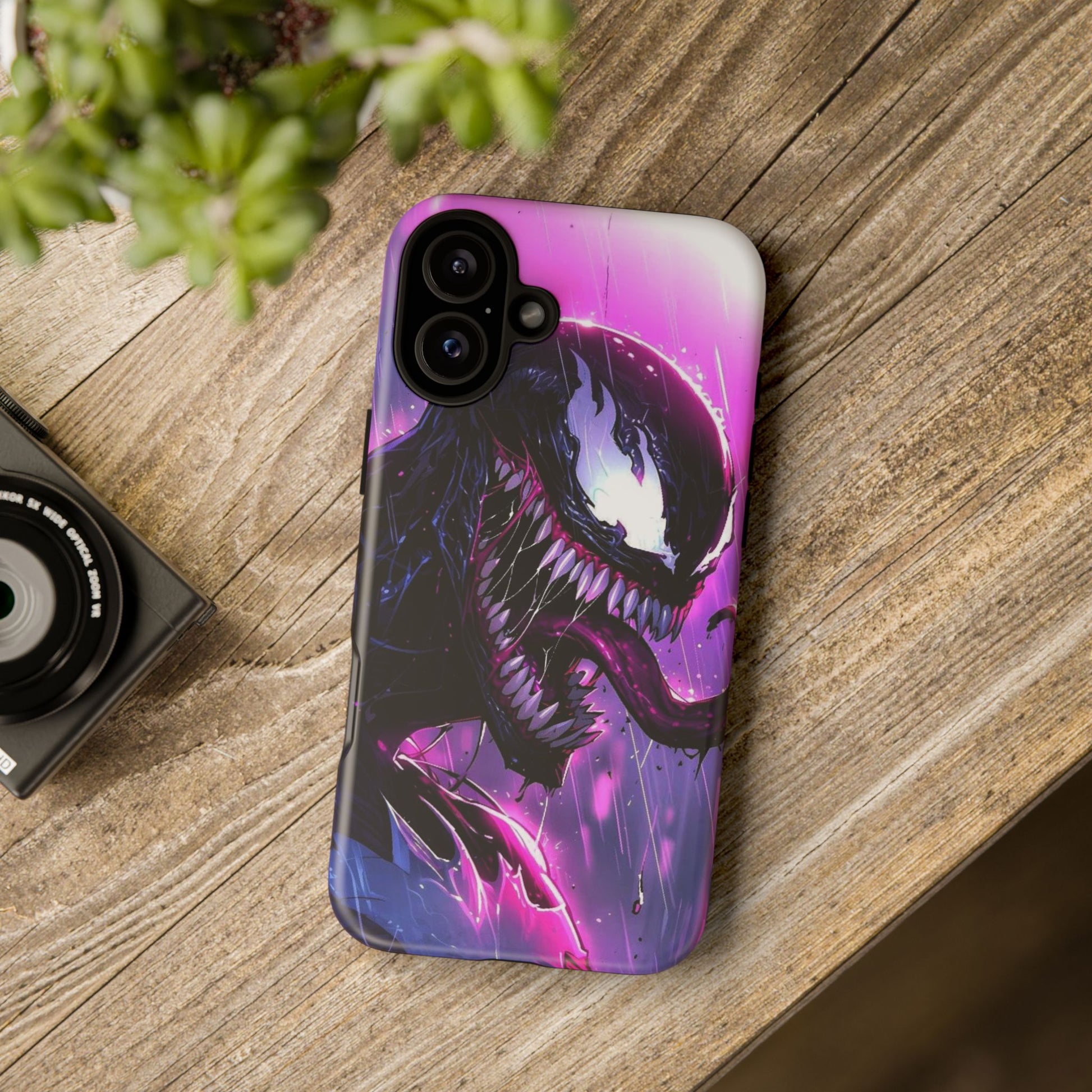 Marvel's Venom Phone Case, Tough Cases, Marvel Comics Phone for iPhones, Samsung, and Pixel