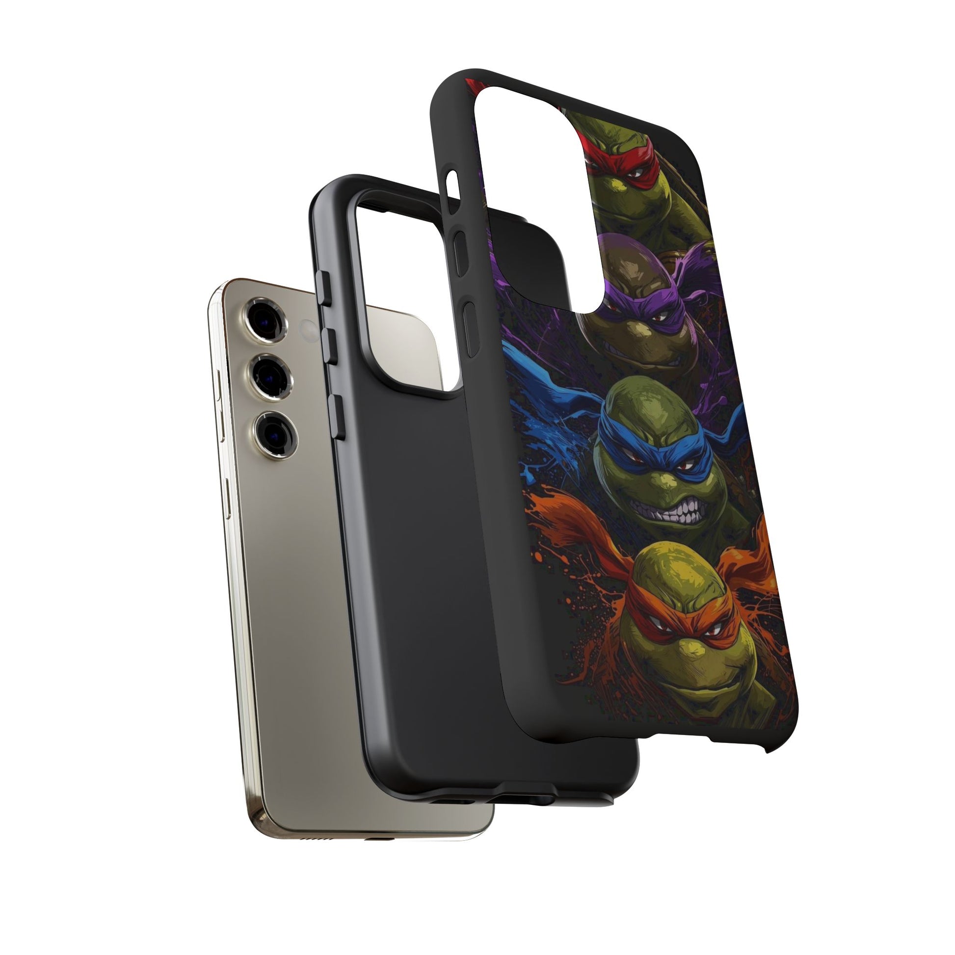 Ninja Turtles Tough Cases for iPhones, Samsung, and Pixel