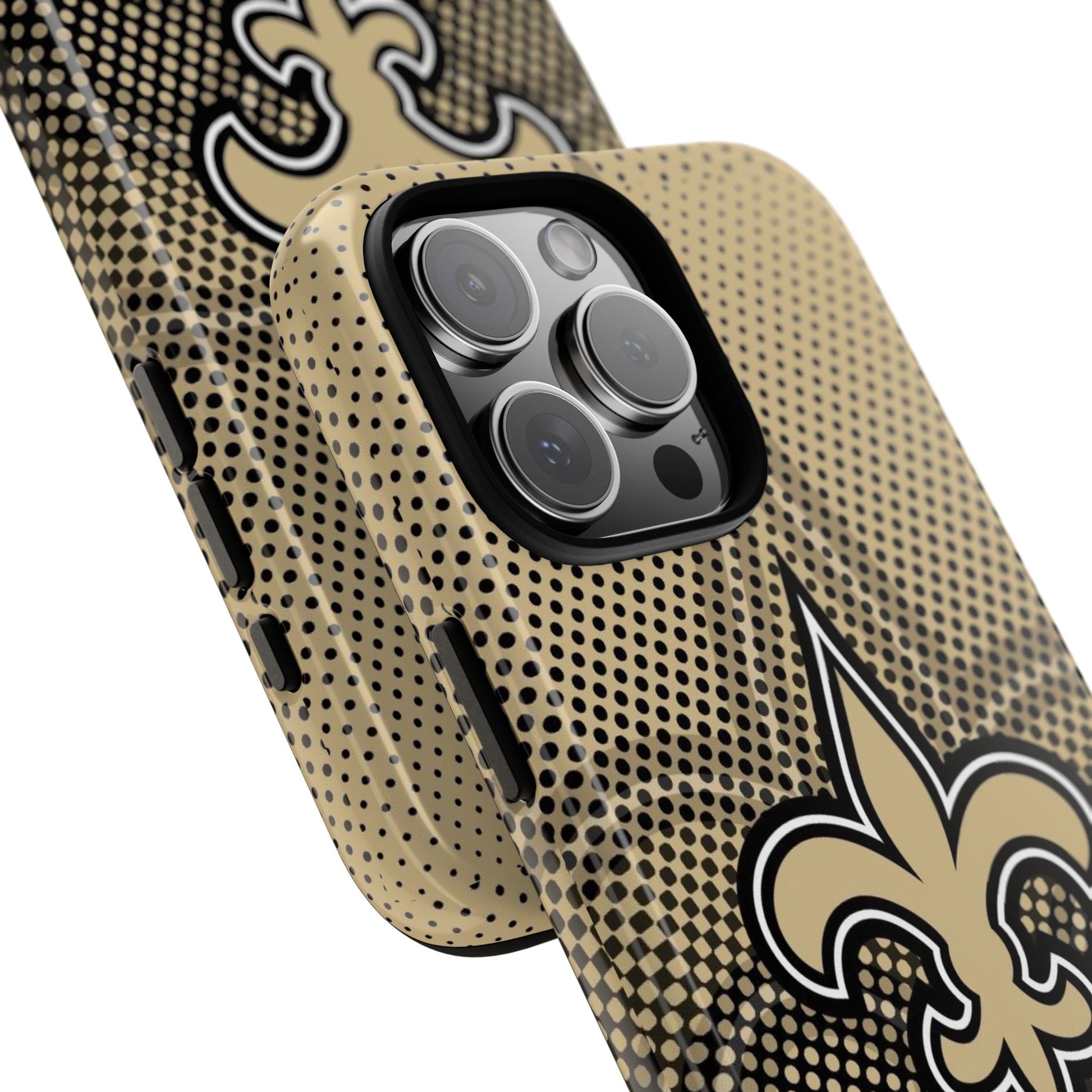 New Orleans Football Saints Logo Tough Cases for iPhones, Samsung, and Pixel