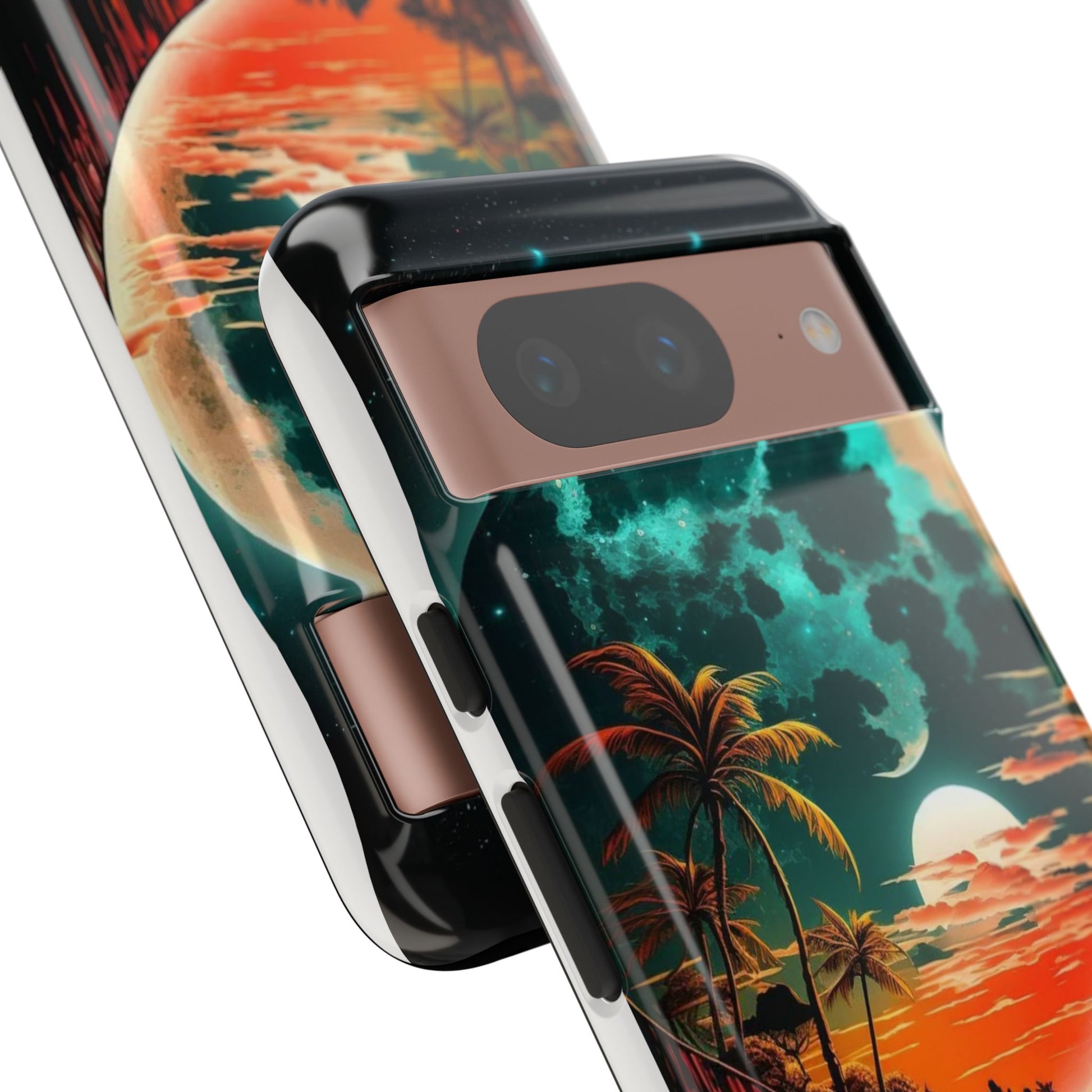 Fantasy Beach Sunset Landscape Phone Case for iPhone, Samsung Galaxy, & Pixel Phones