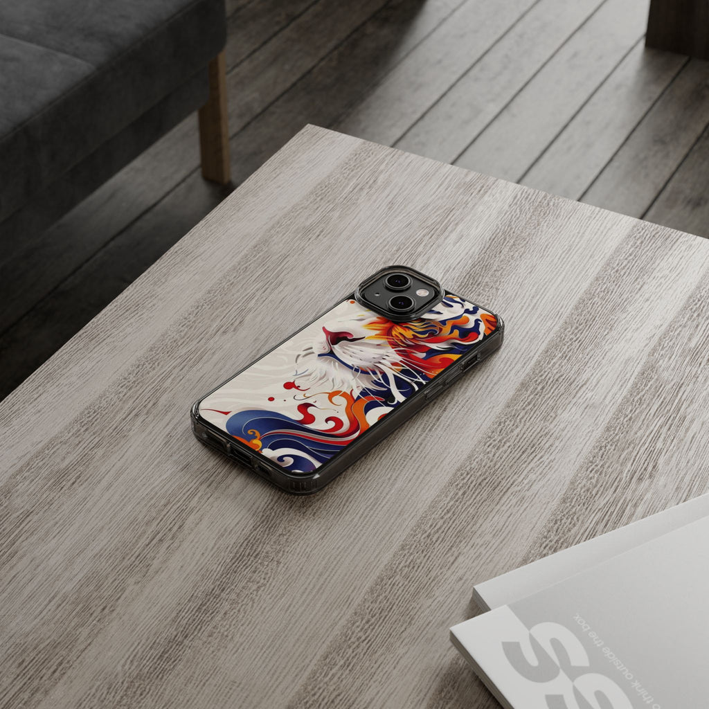 Awesome Abstract Tiger Art Iphone, Samsung case