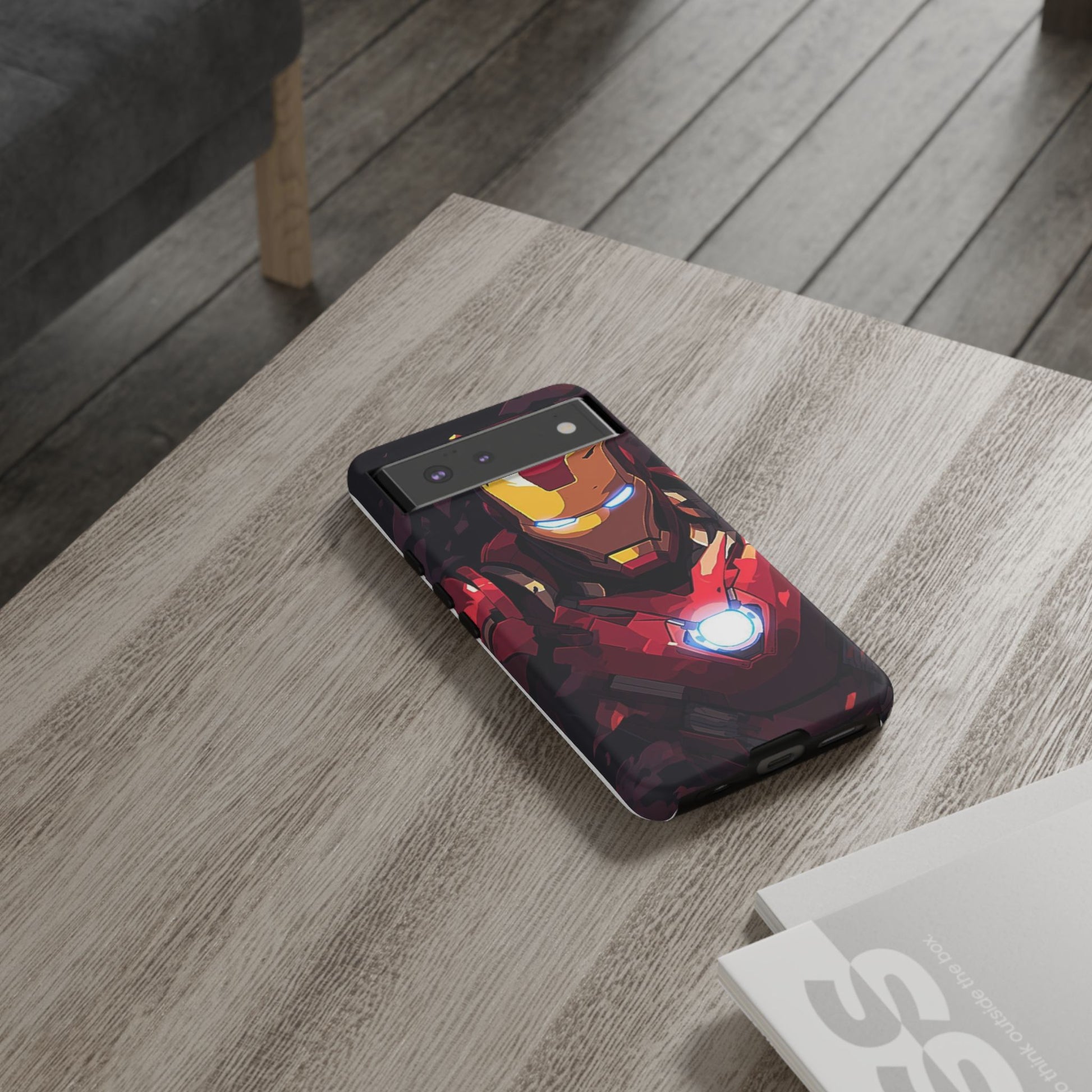 Invincible Iron Man Tough Cases for iPhones, Samsung, and Pixel