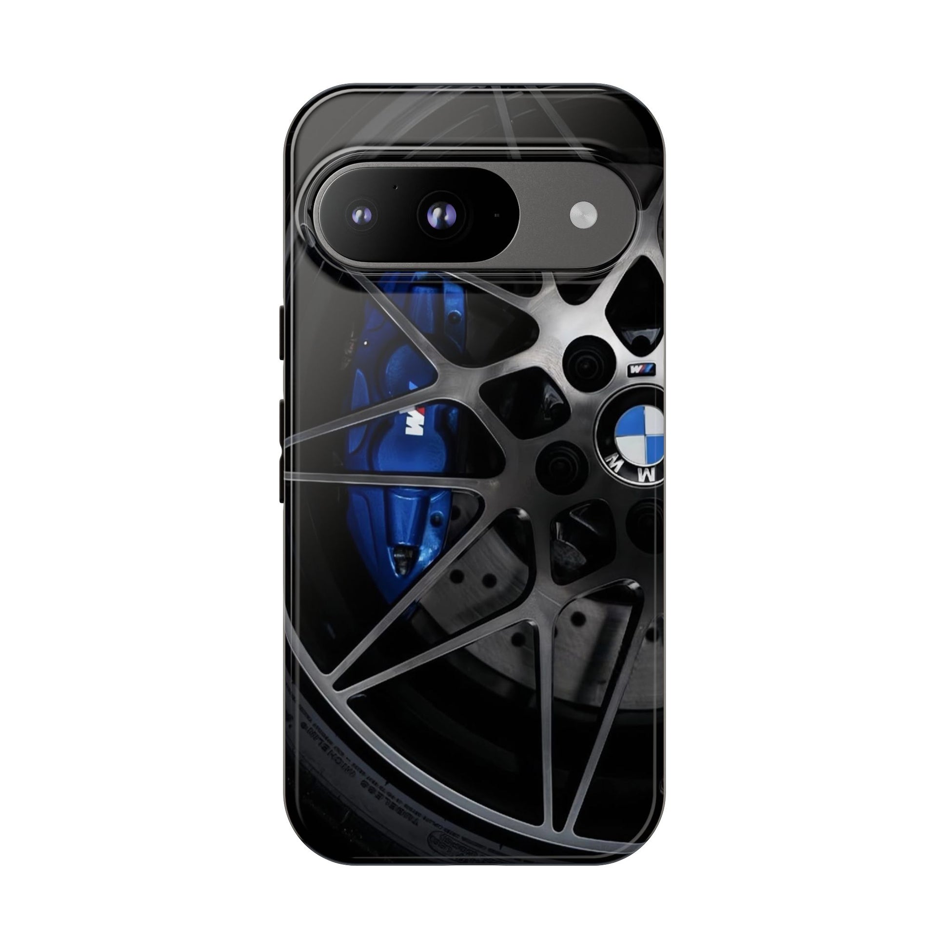 BMW M3 Racing Wheels Tough Cases for iPhones, Samsung, and Pixel