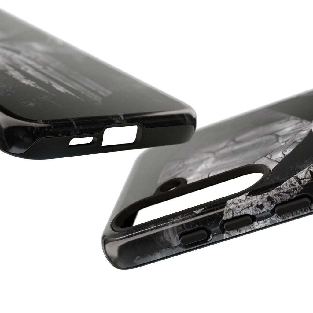 The Punisher Logo Art Tough Cases for iPhones, Samsung, and Pixel