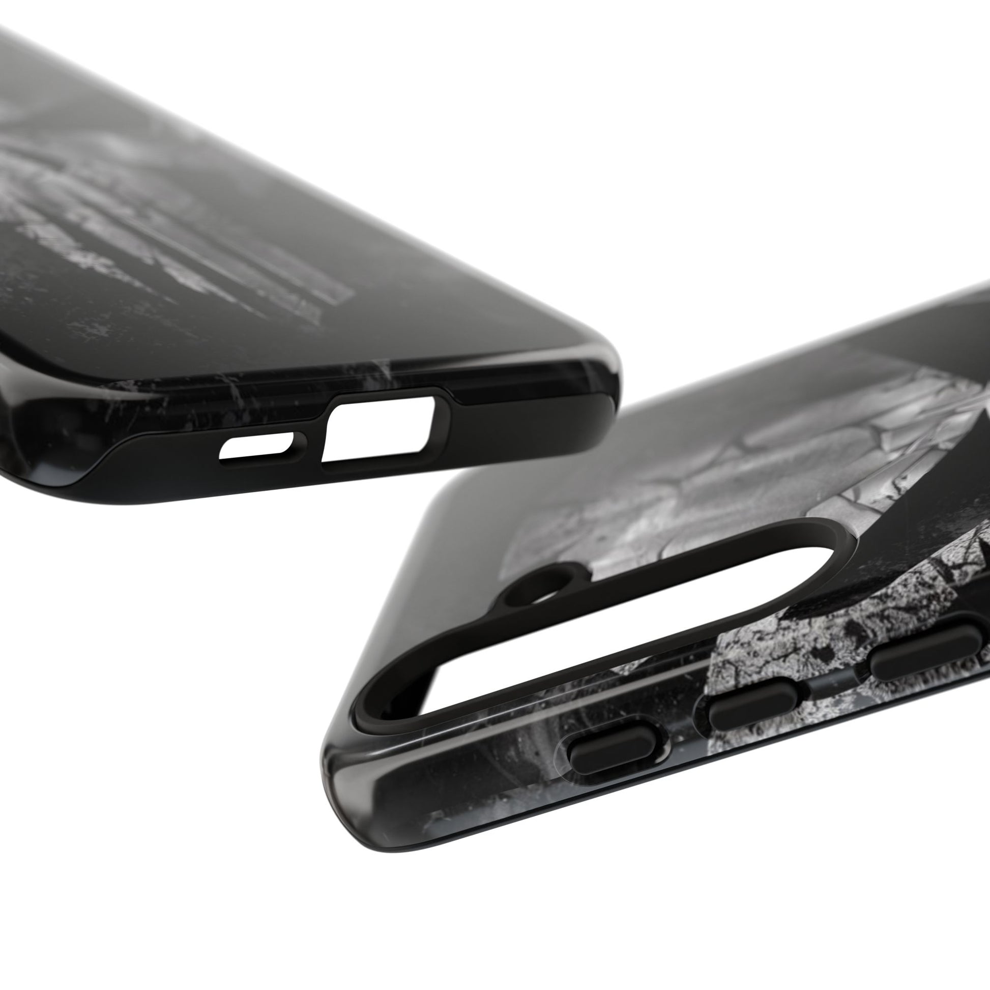 The Punisher Logo Art Tough Cases for iPhones, Samsung, and Pixel