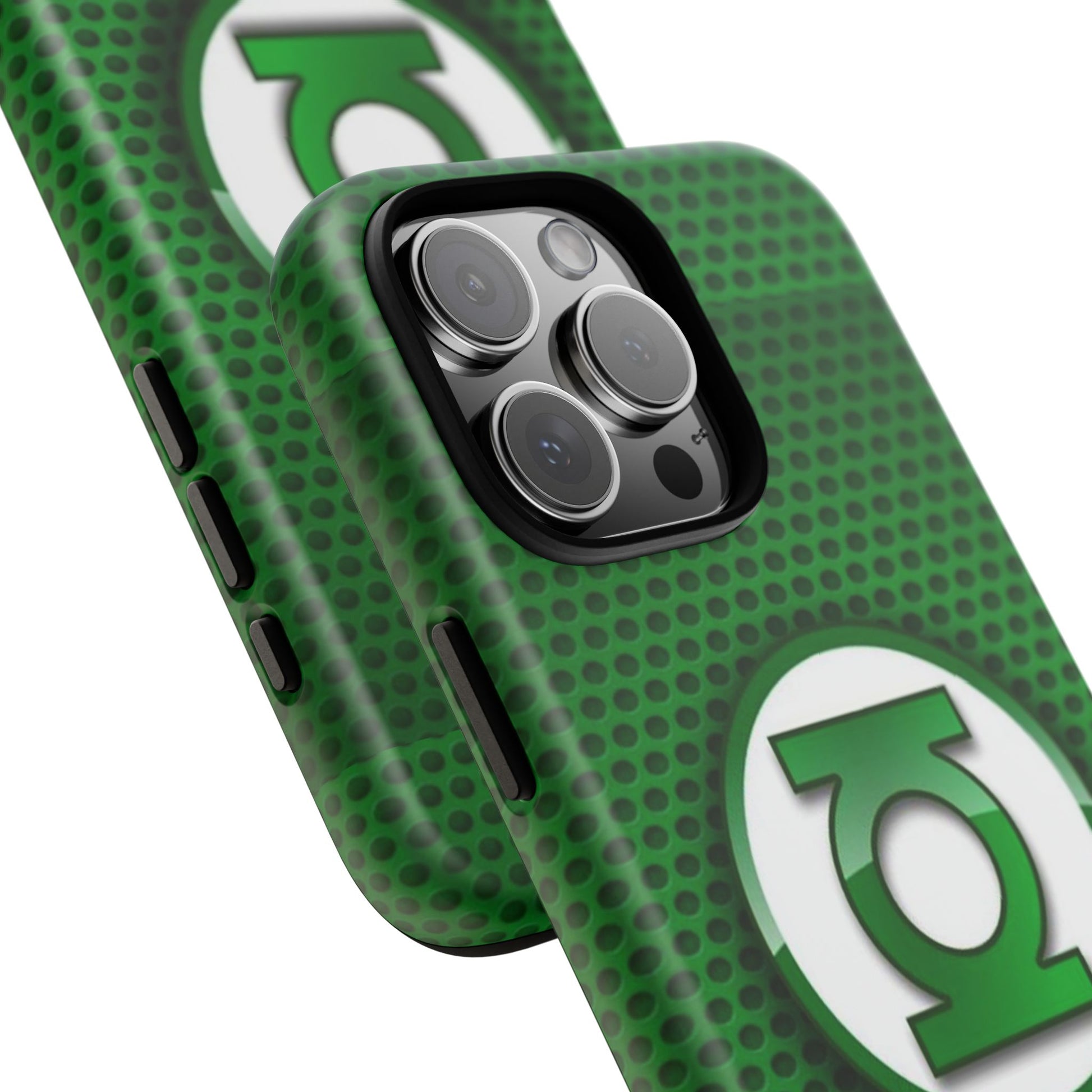 Green Lantern Logo Phone Case, Tough Cases, DC Case for iPhones, Samsung, and Pixel