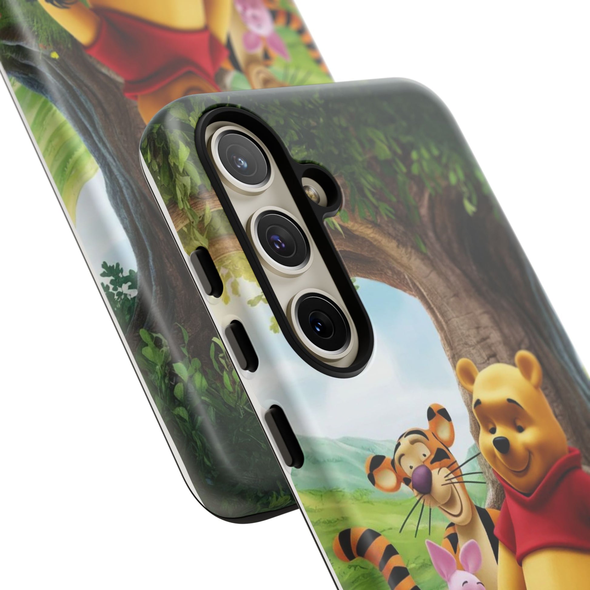 Cute Pooh Bear Phone Case, Tough Cases, Disney Phone for iPhones, Samsung, and Pixel