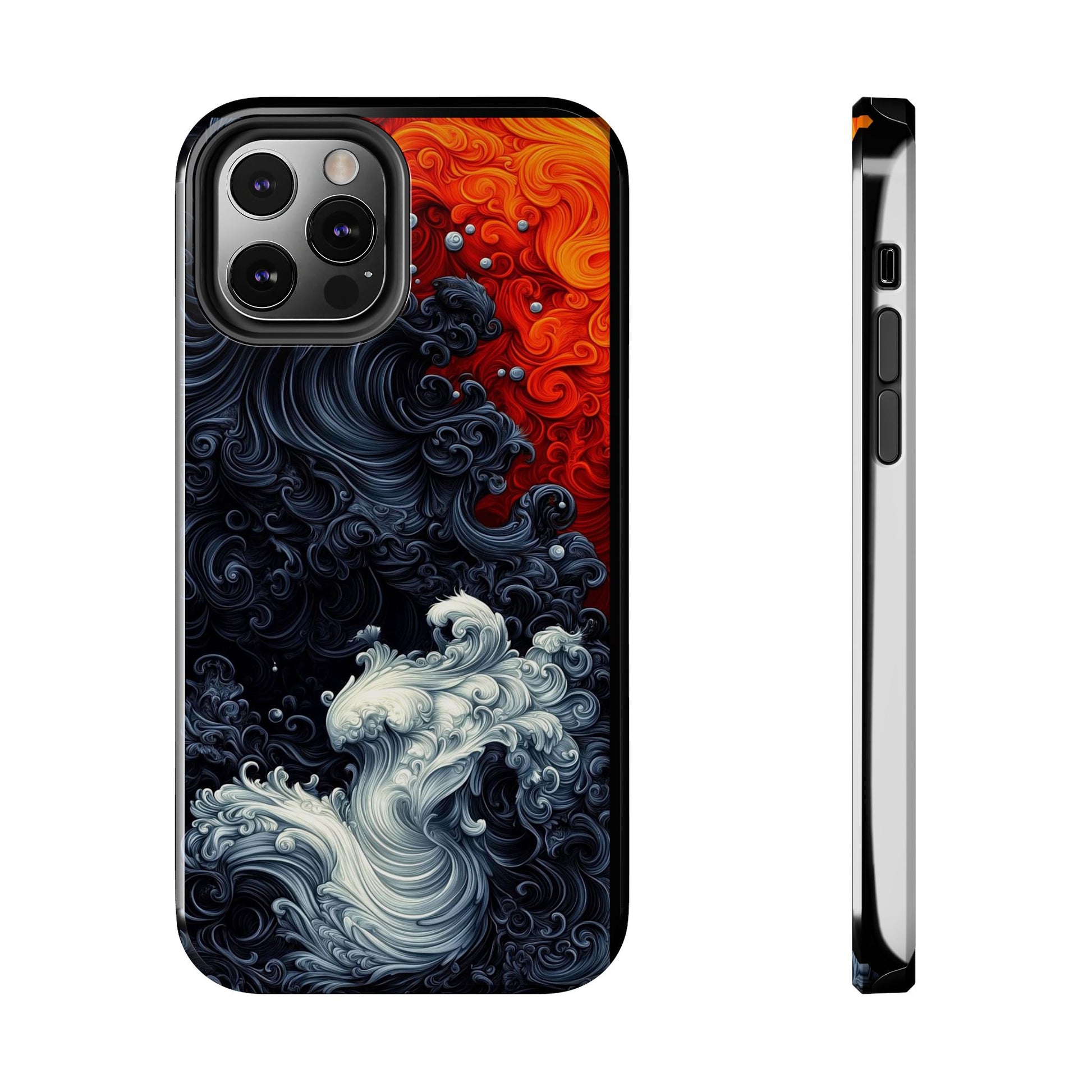 Japanese Art Design Tough Phone Cases for iPhone & Samsung Galaxy Phones