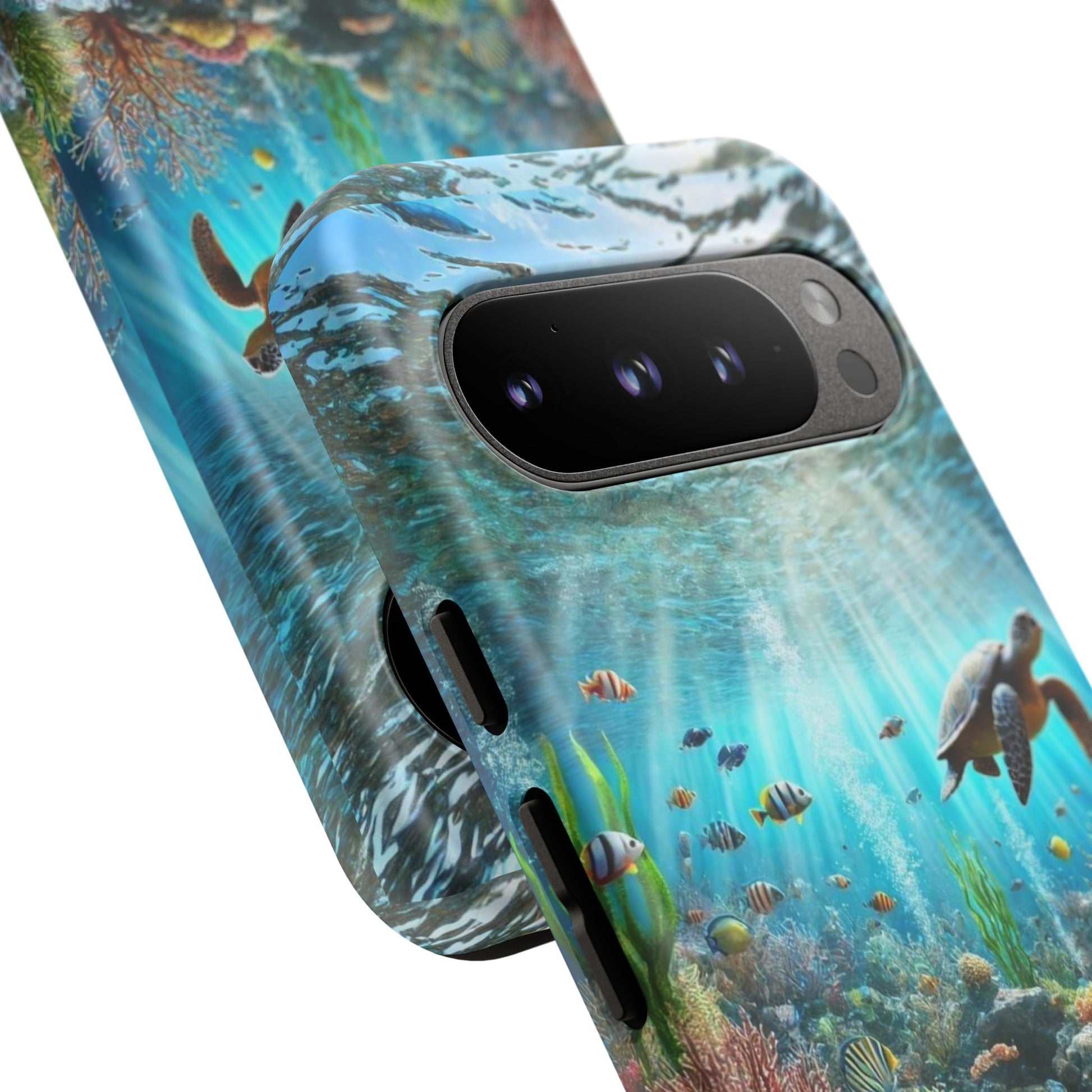 Under Sea Landscape Tough Cases for iPhones, Samsung, and Pixel