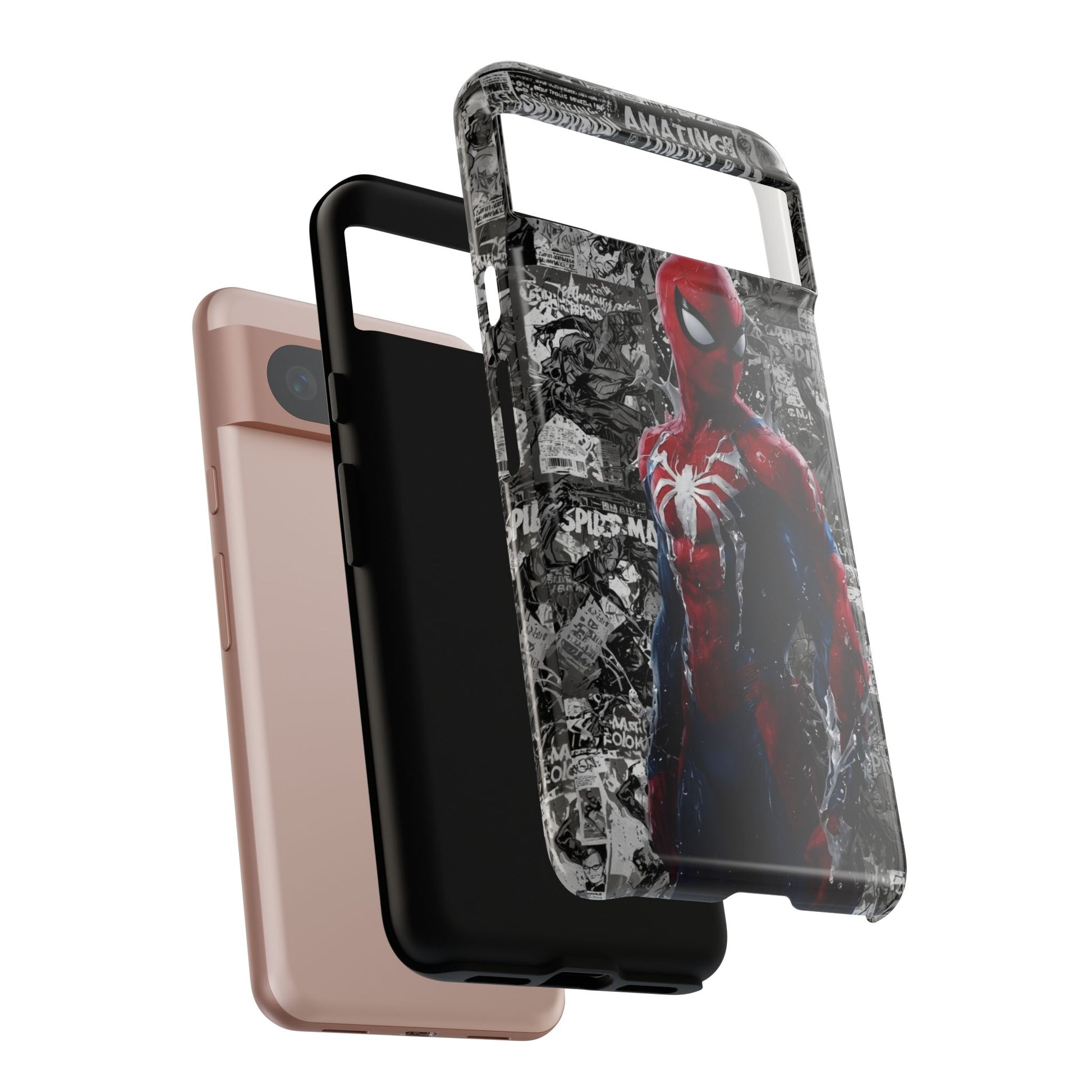 Spiderman Phone Case, Tough Cases for iPhones, Samsung, and Pixel