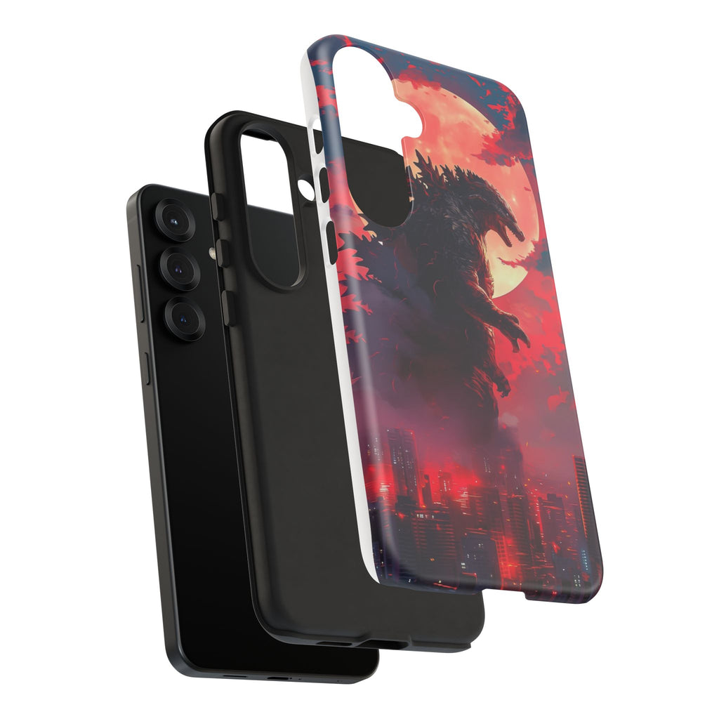 King of Monsters Godzilla Tough Phone Cases for iPhones, Samsung, and Pixel