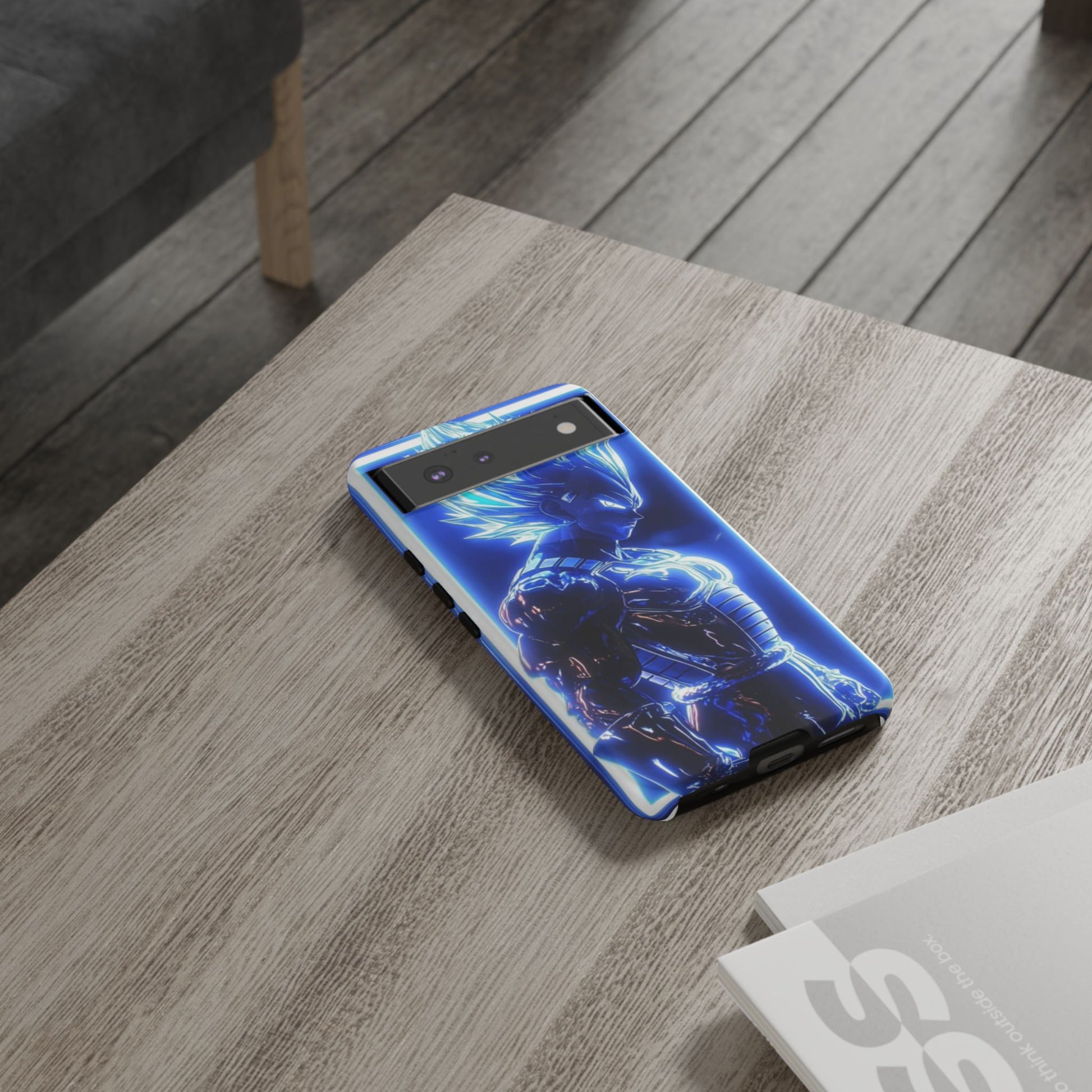 Anime Dragon Ball Z Super Saiyan Tough Cases for iPhones, Samsung, and Pixel