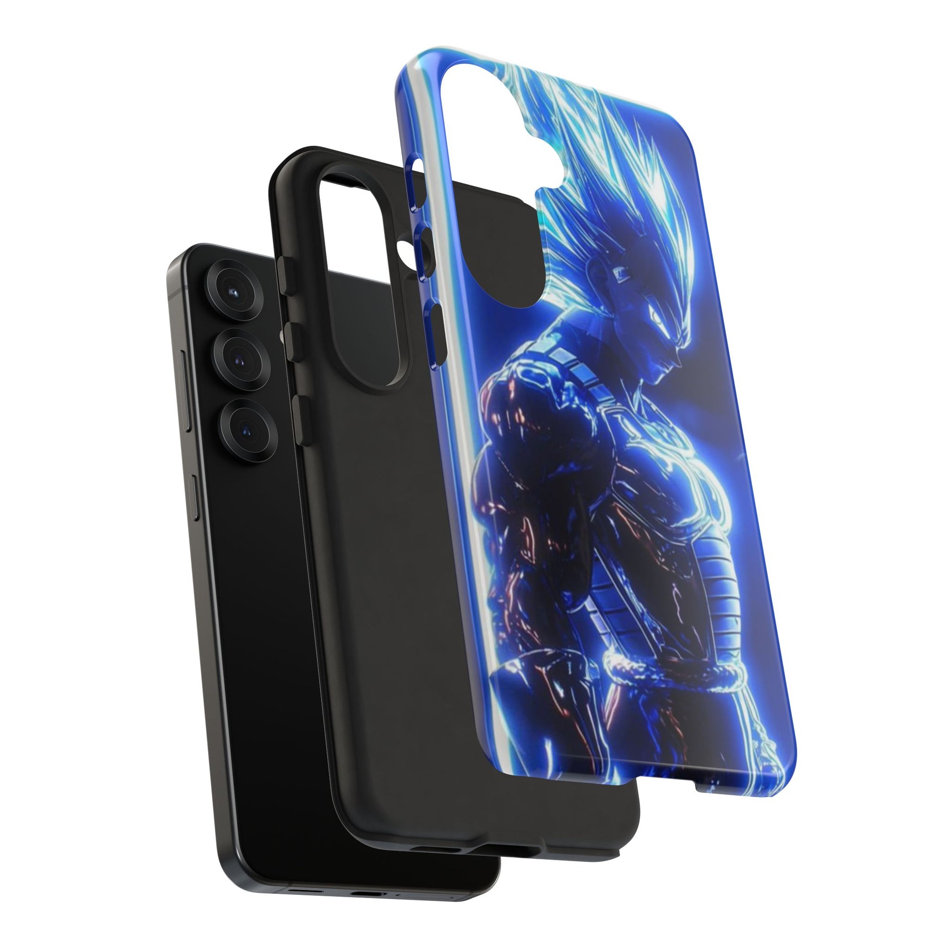 Anime Dragon Ball Z Super Saiyan Tough Cases for iPhones, Samsung, and Pixel