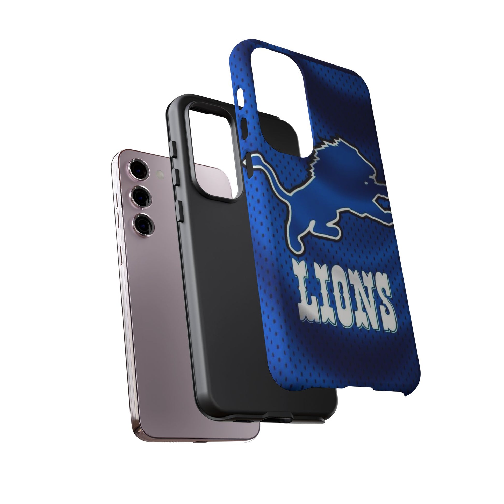 Detroit Lions Football Jersey Phone Case, Tough Cases for iPhones, Samsung, and Pixel