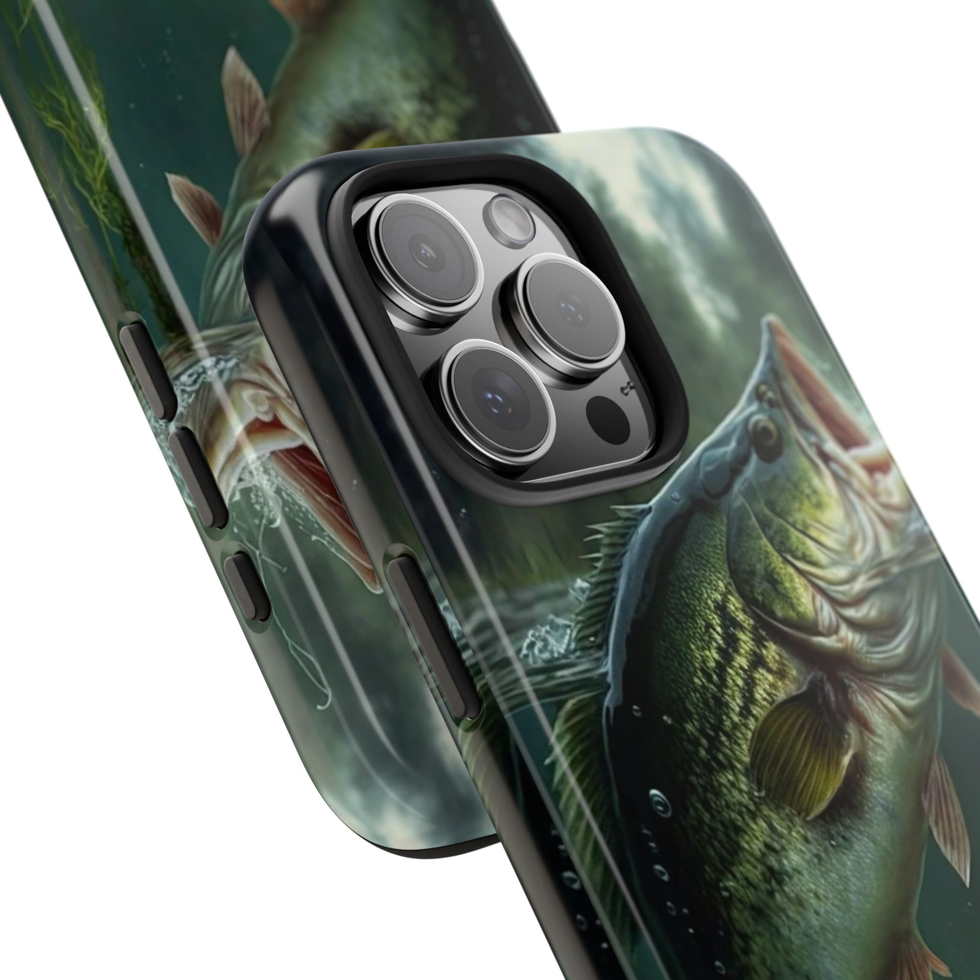 Large Mouth Bass Theme Phone Cases for iPhones & Samsung Phones