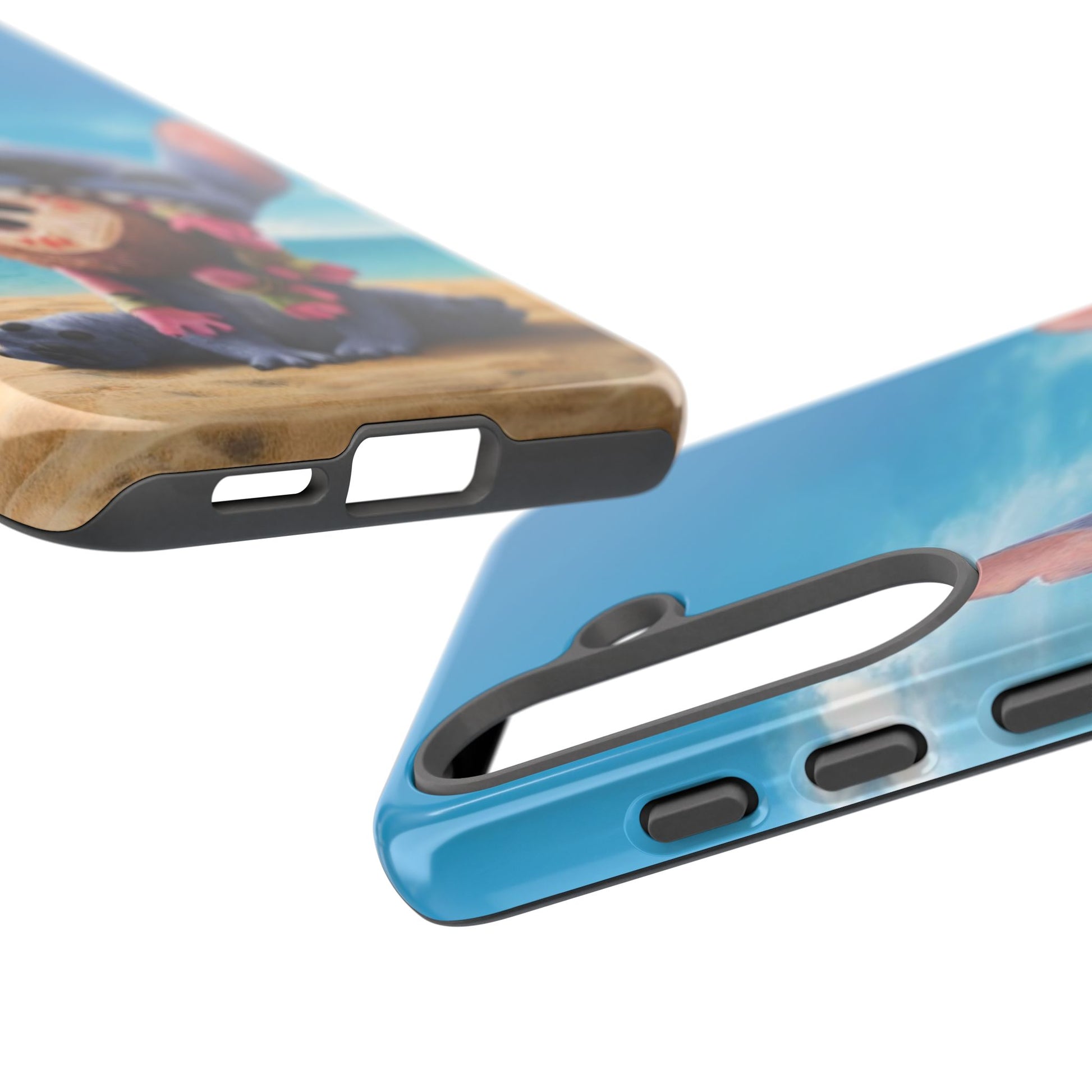 Stitch Beach Sunset Landscape Phone Case for iPhone, Samsung Galaxy, & Pixel Phones