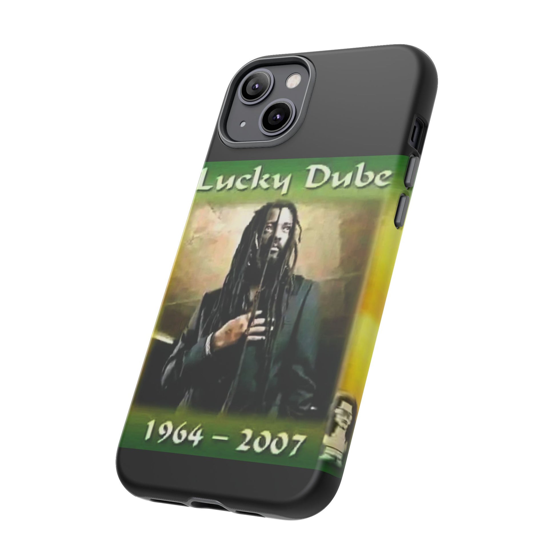 Lucky Dube Tough Cases for iPhones, Samsung, and Pixel