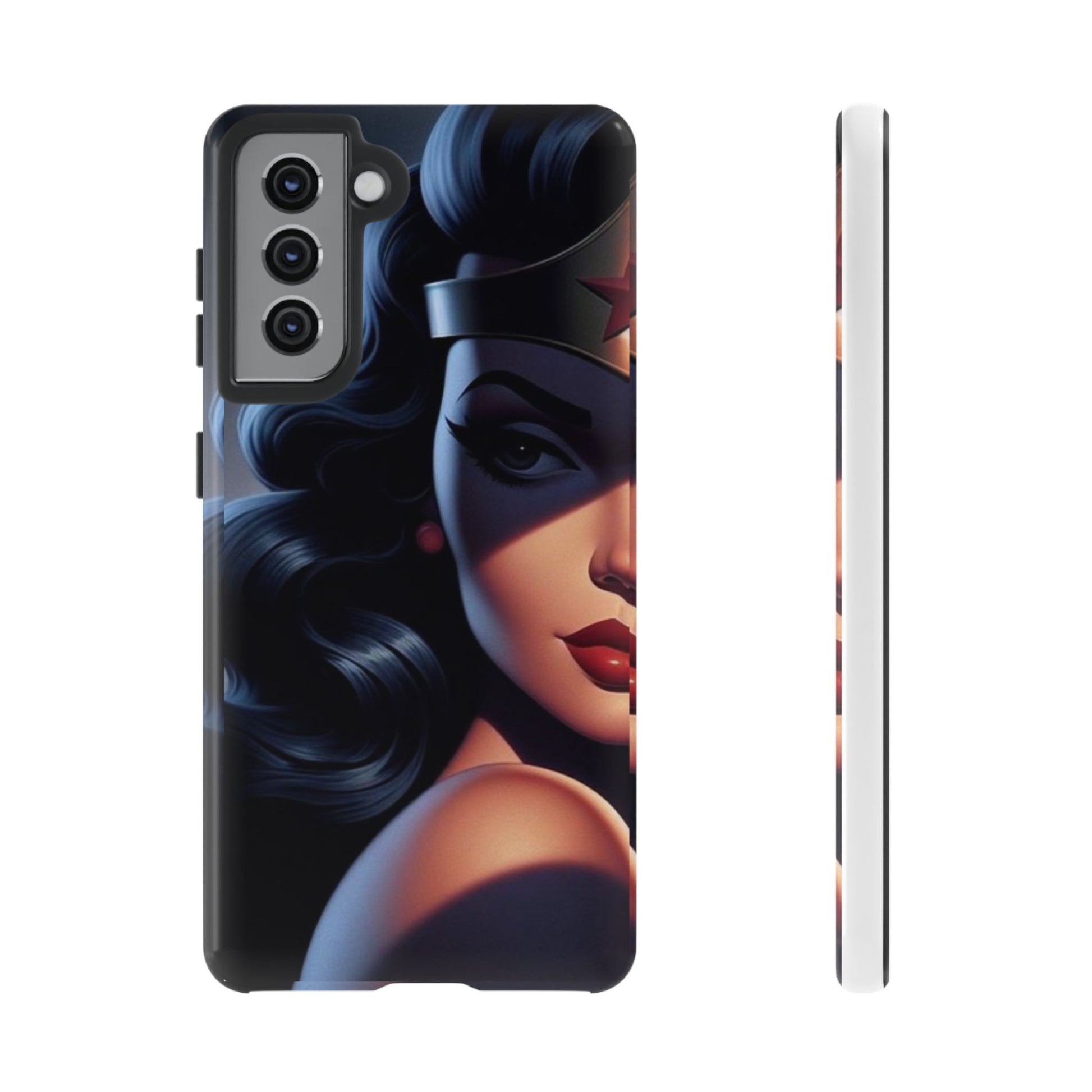 Classic Comics Wonder Woman Tough Cases for iPhones, Samsung, and Pixel