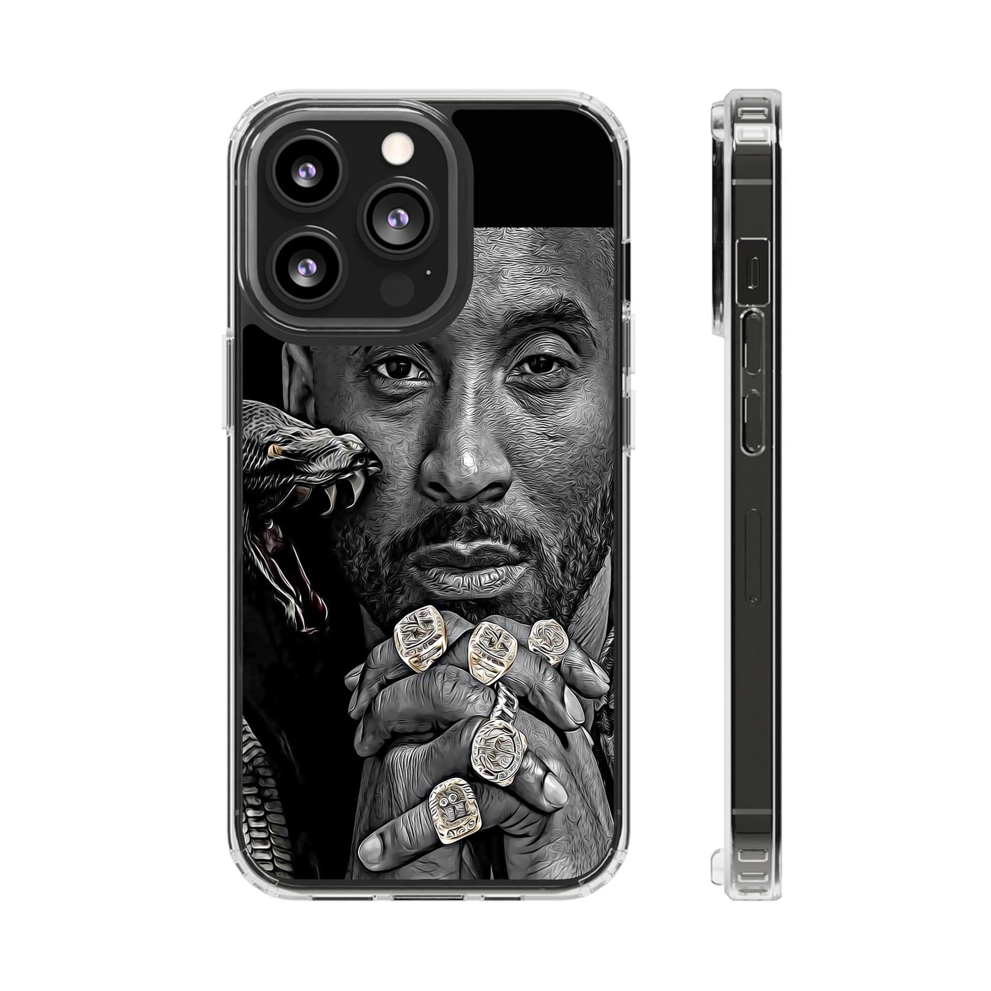 Kobe Championship Rings Mamba Themed Protective Iphone and Samsung case