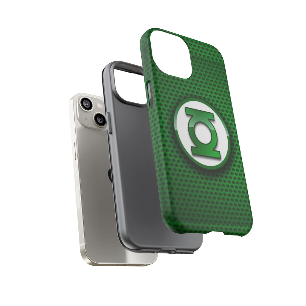 Green Lantern Logo Phone Case, Tough Cases, DC Case for iPhones, Samsung, and Pixel