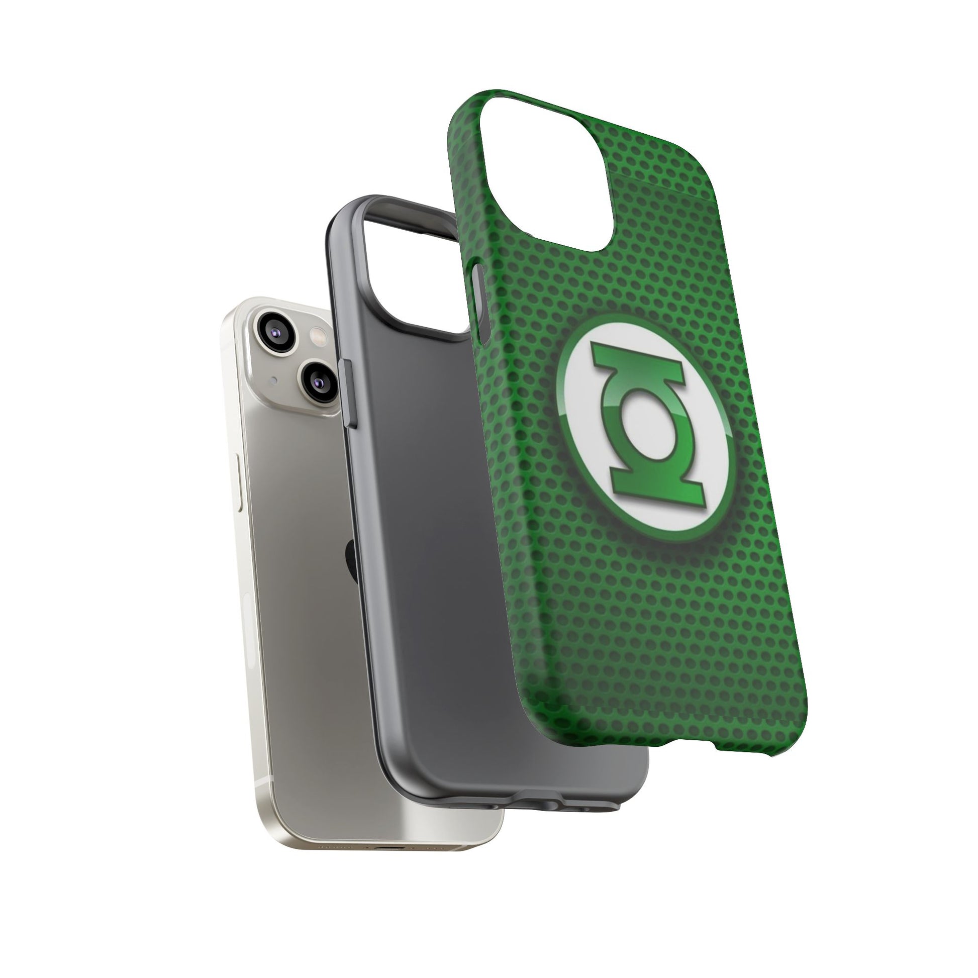 Green Lantern Logo Phone Case, Tough Cases, DC Case for iPhones, Samsung, and Pixel