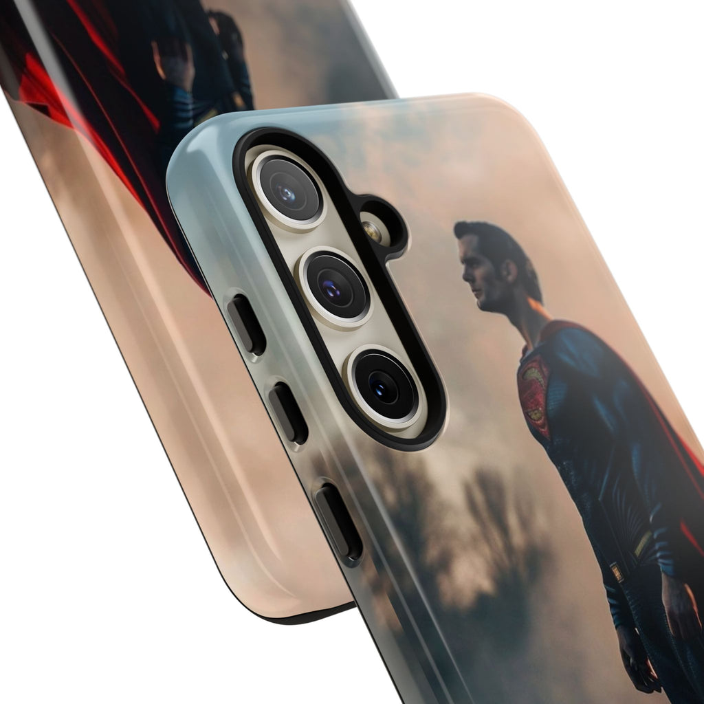 Henry Cavil Superman Tough Cases for iPhones, Samsung, and Pixel