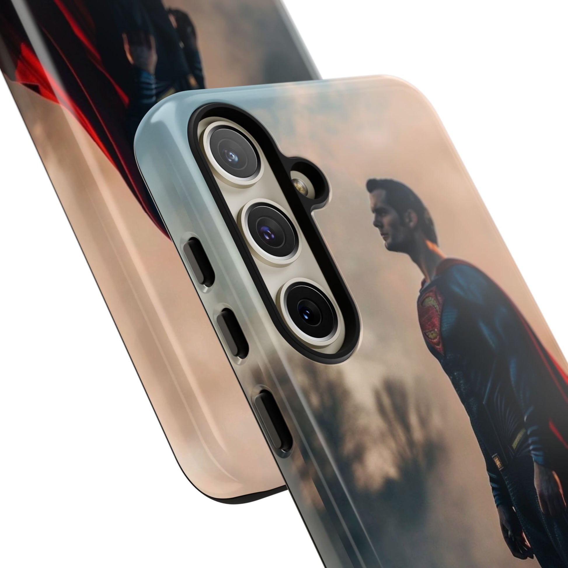 Henry Cavil Superman Tough Cases for iPhones, Samsung, and Pixel