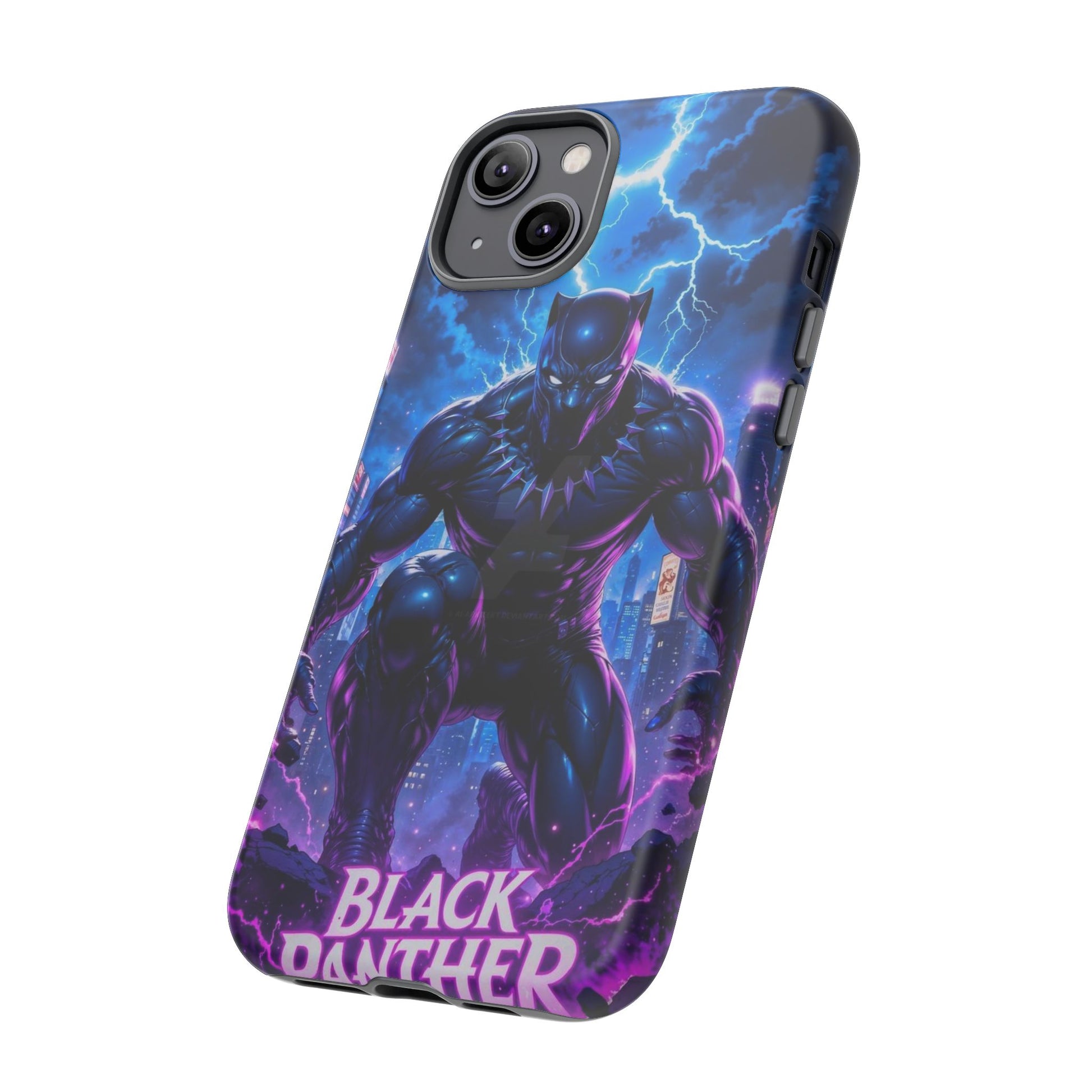 Black Panther Phone Case, Tough Cases for iPhones, Samsung, and Pixel