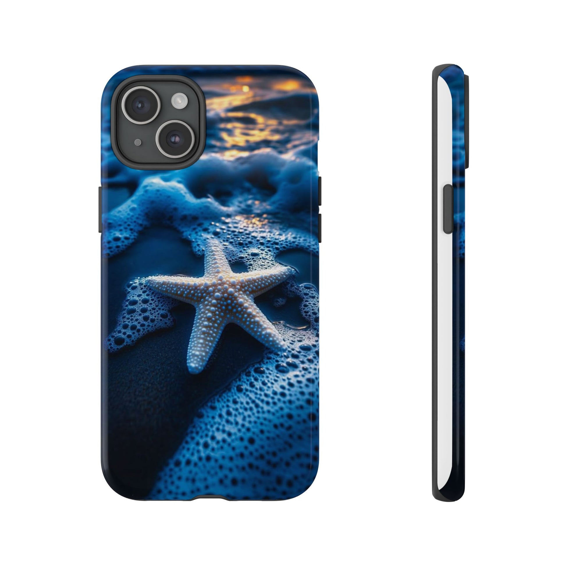 Starfish Beach Tough Cases for iPhones, Samsung, and Pixel