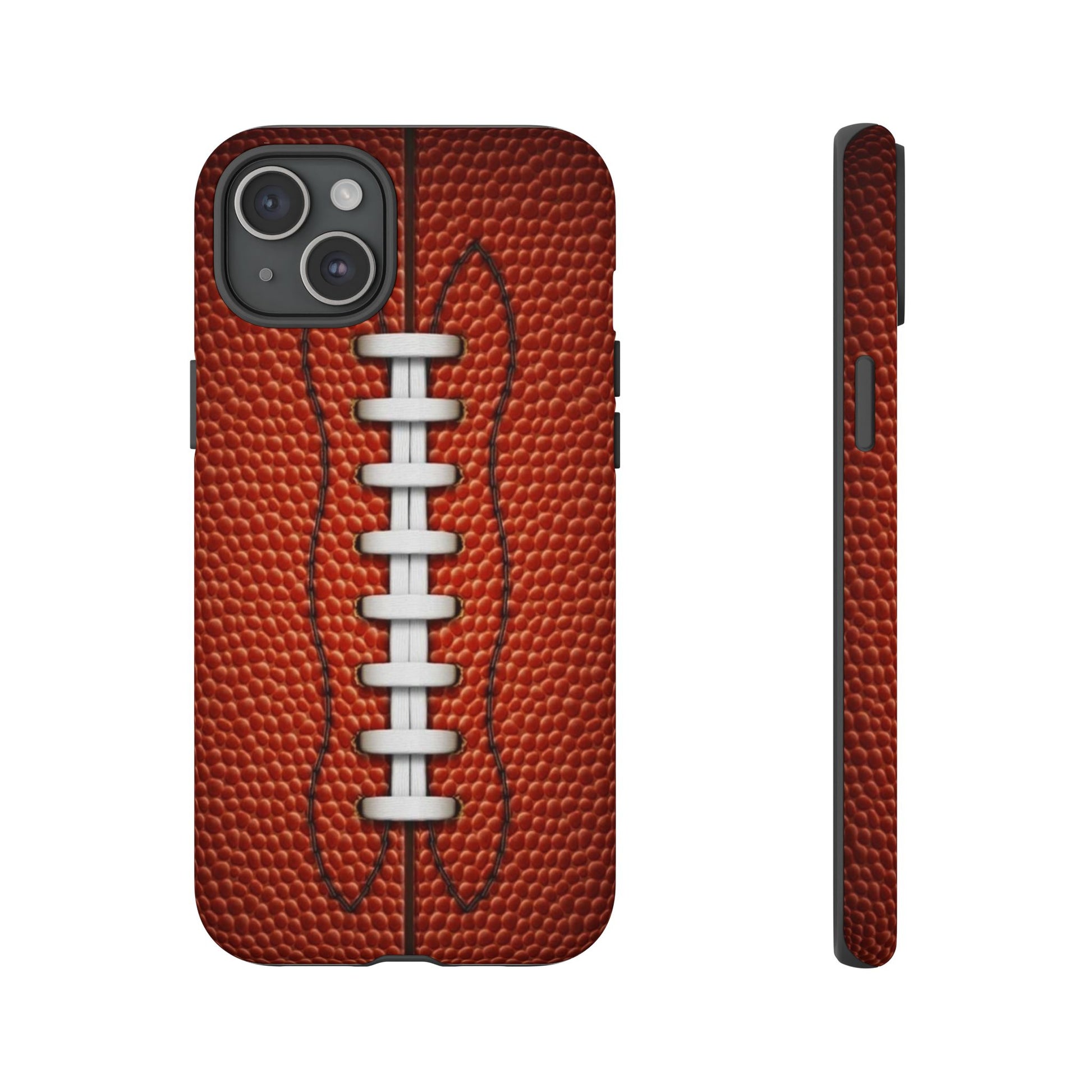 Football Pigskin Print Tough Cases for iPhones, Samsung, and Pixel