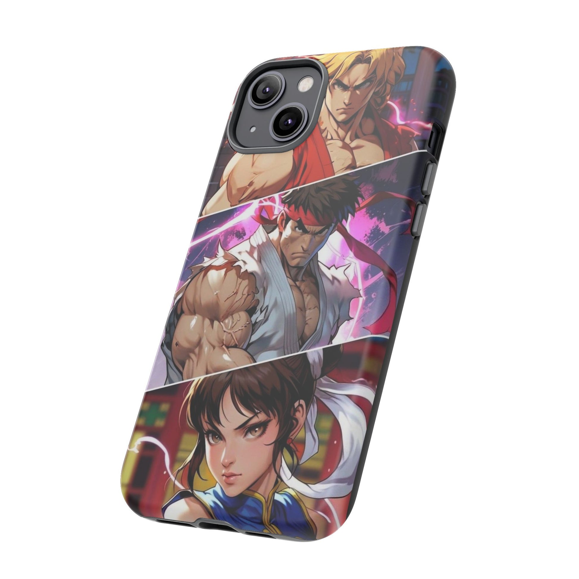 Street Fighter Gamer Theme Tough Cases for iPhones, Samsung, and Pixel