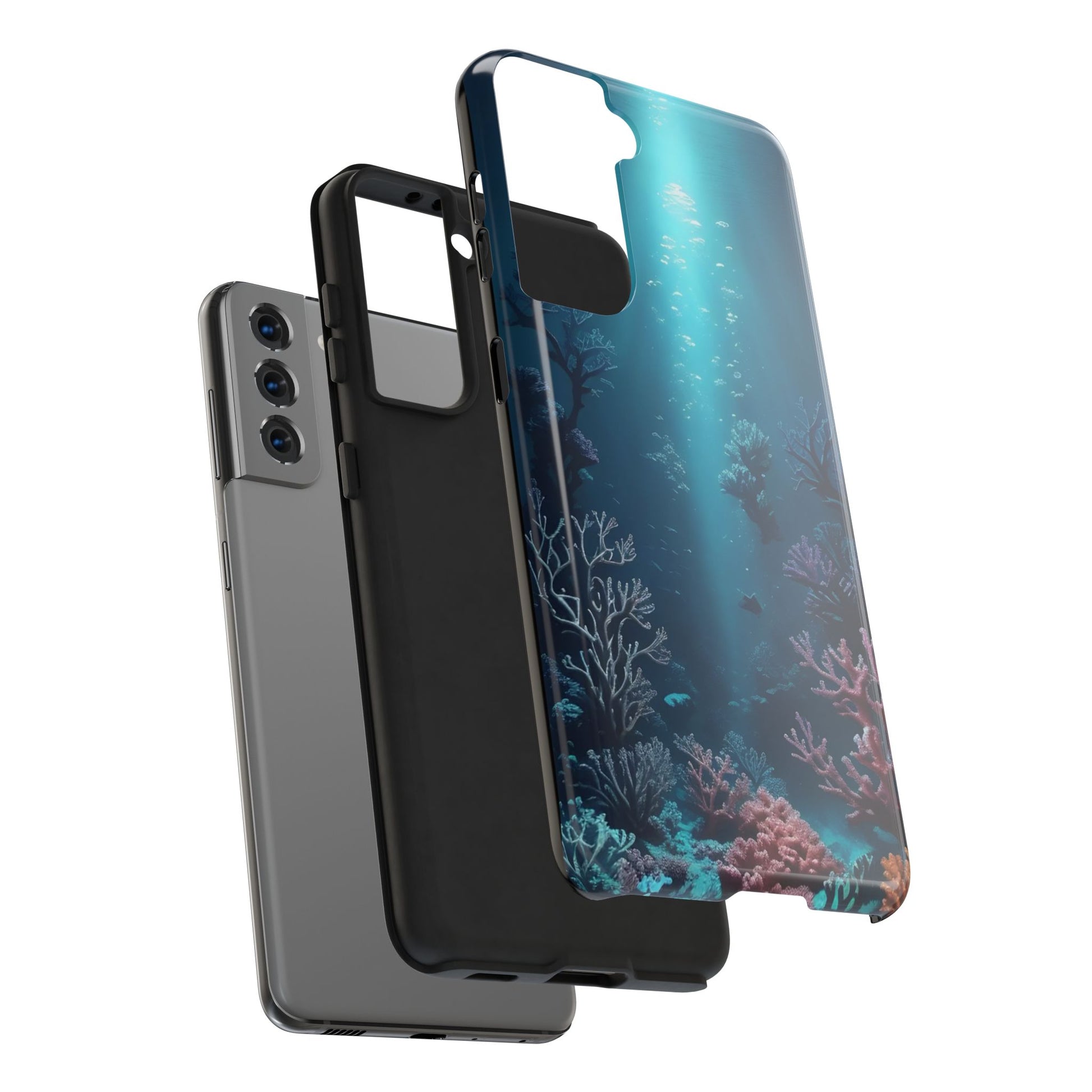 Deep Blue Sea Theme Phone Cases for iPhones & Samsung Phones