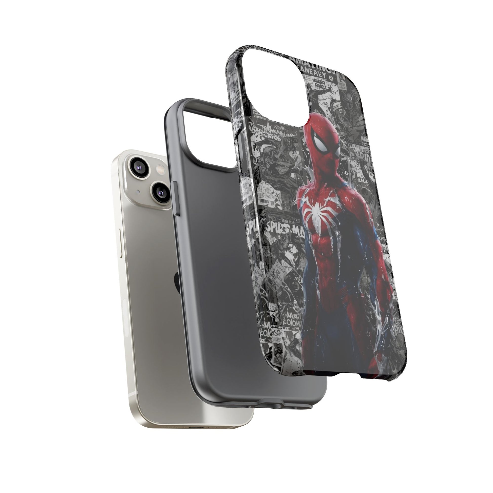 Spiderman Phone Case, Tough Cases for iPhones, Samsung, and Pixel