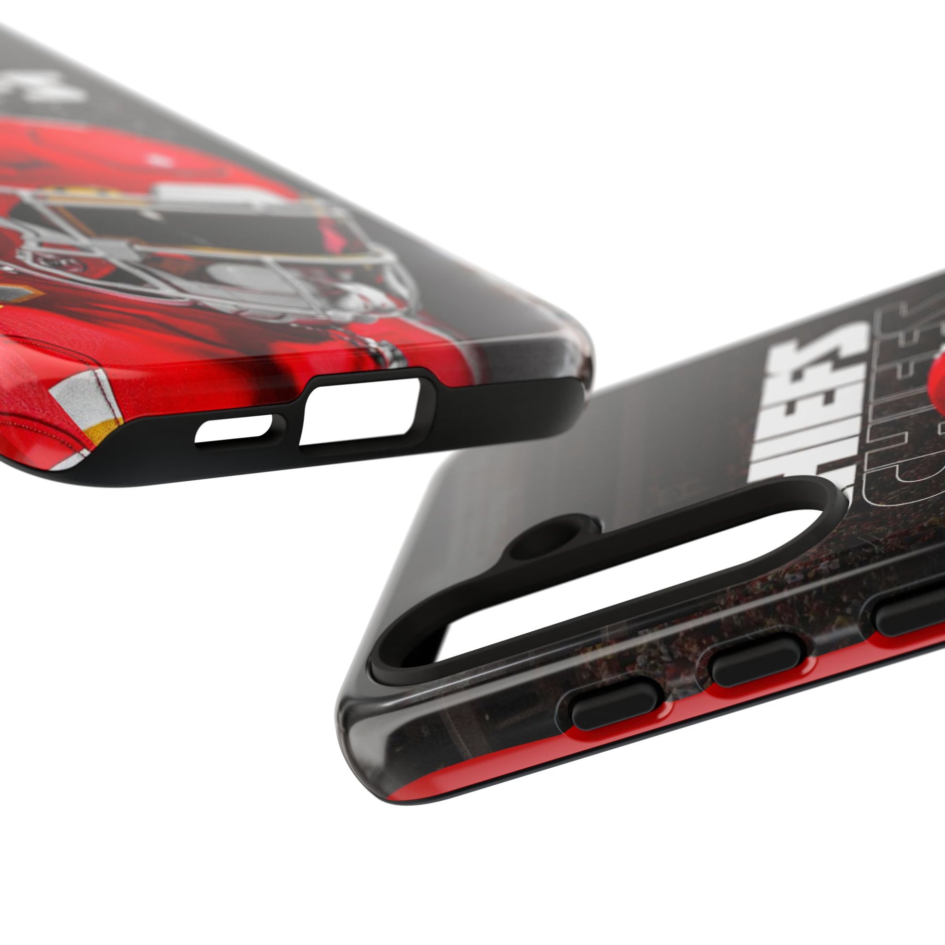 Kansas City Chiefs Football Helmet Logo Tough Cases for iPhones, Samsung, and Pixel