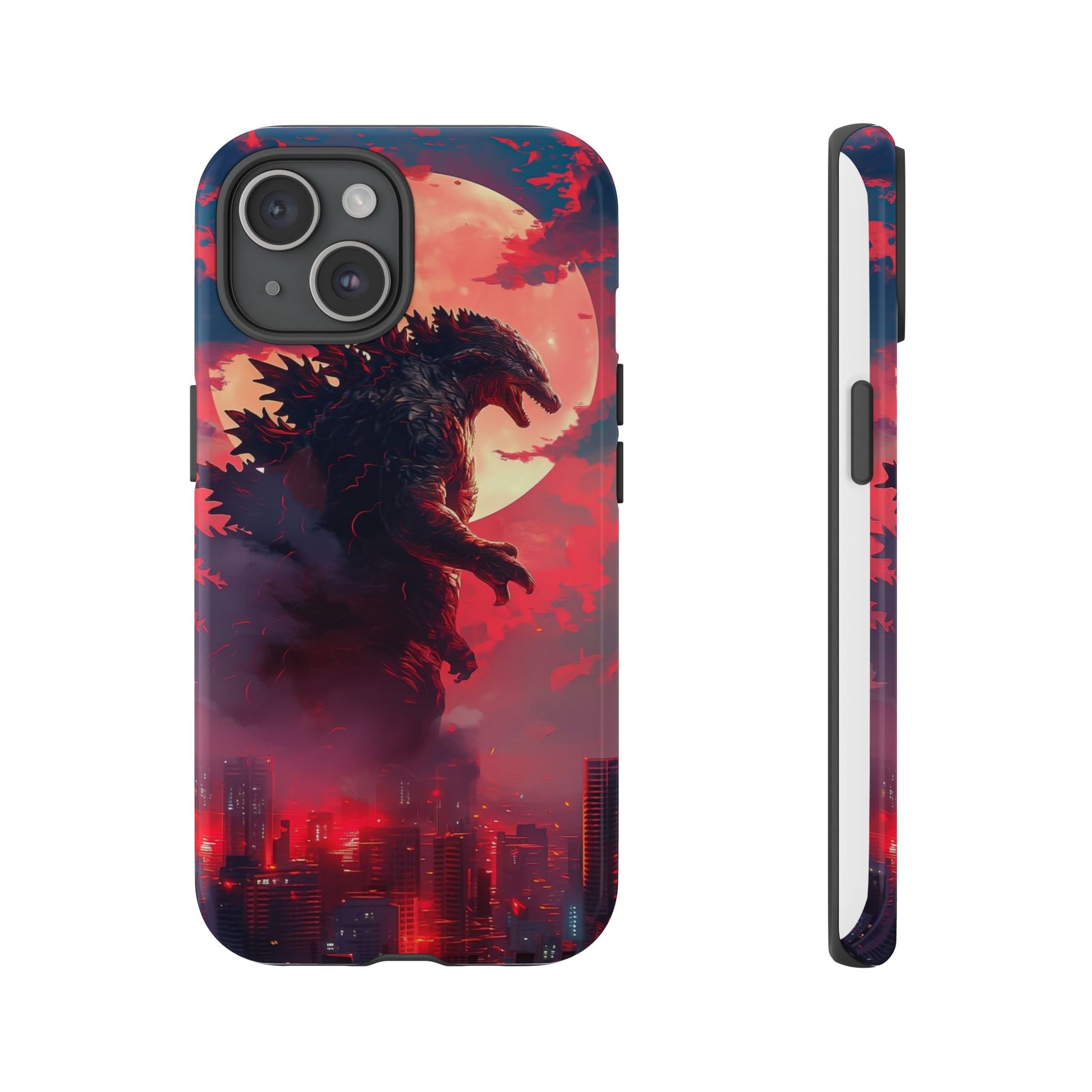 King of Monsters Godzilla Tough Phone Cases for iPhones, Samsung, and Pixel