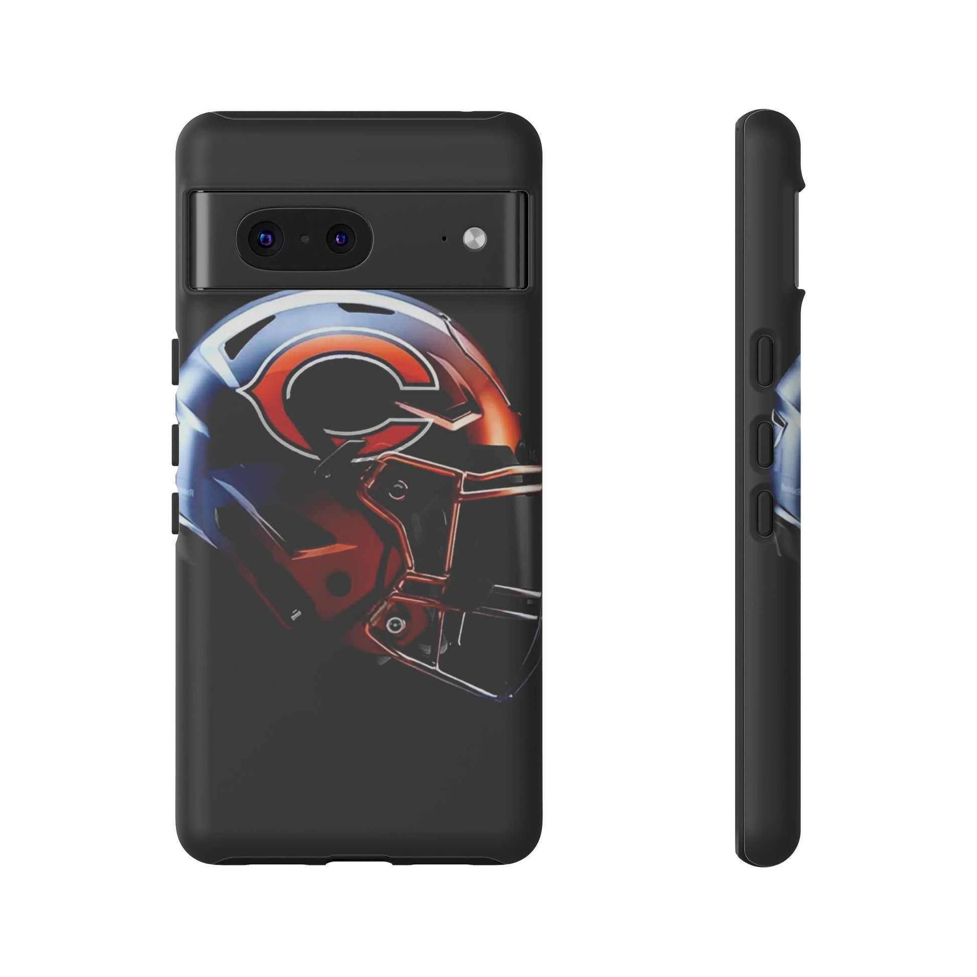 Football Helmet Chicago Bears Phone Case, Tough Cases for iPhones, Samsung, and Pixel