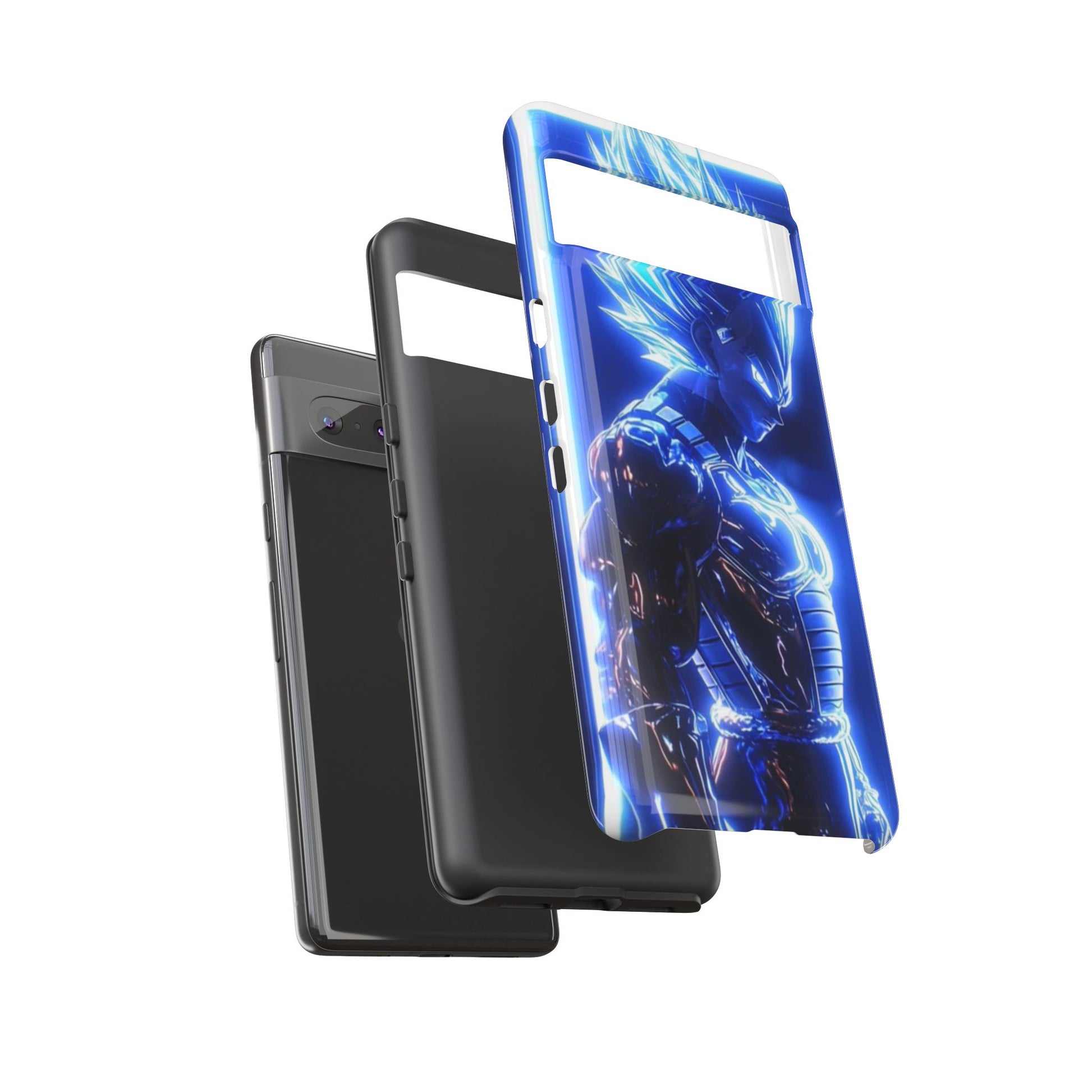Anime Dragon Ball Z Super Saiyan Tough Cases for iPhones, Samsung, and Pixel