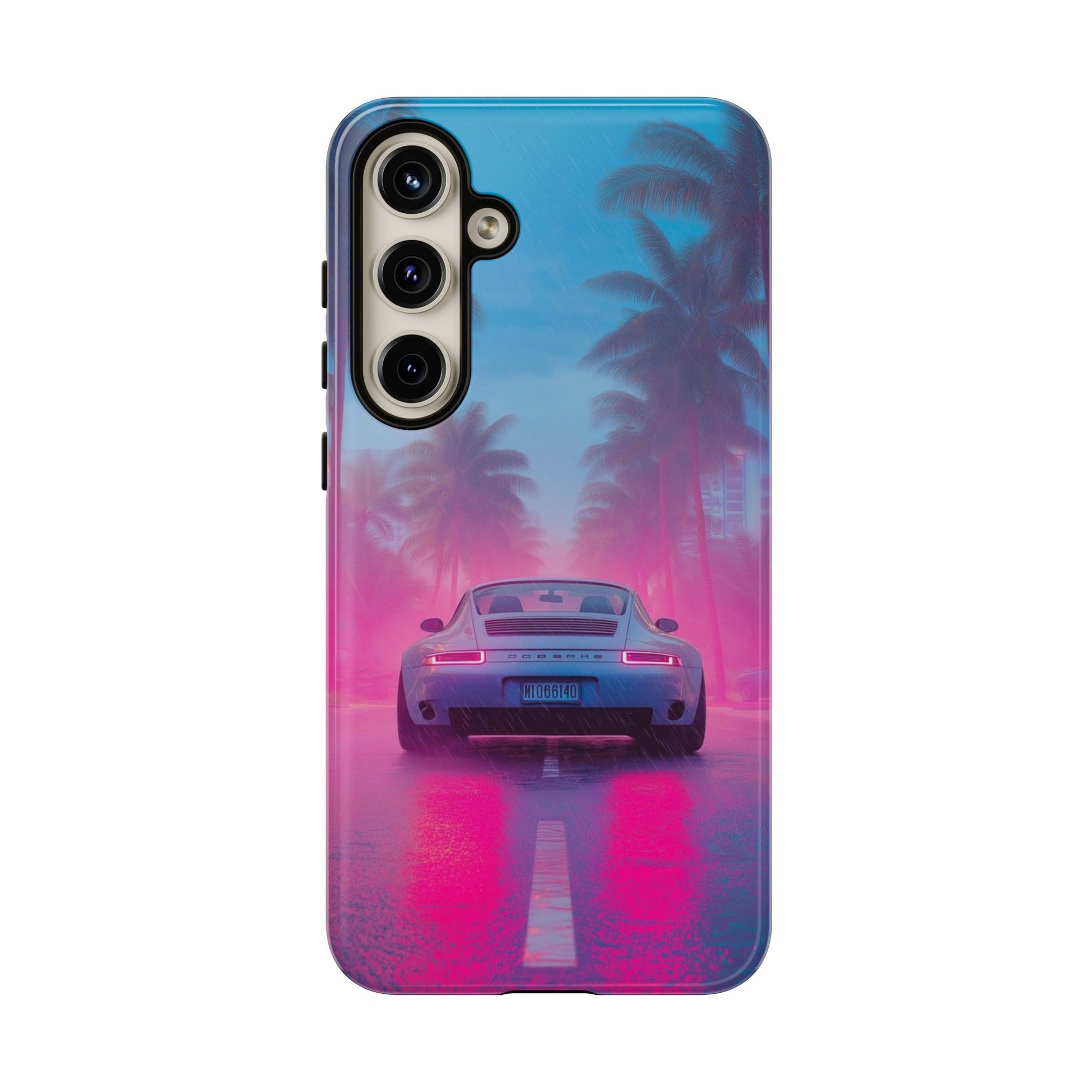 Miami Vice Porsche Phone Case for iPhone, Samsung Galaxy, & Pixel Phones
