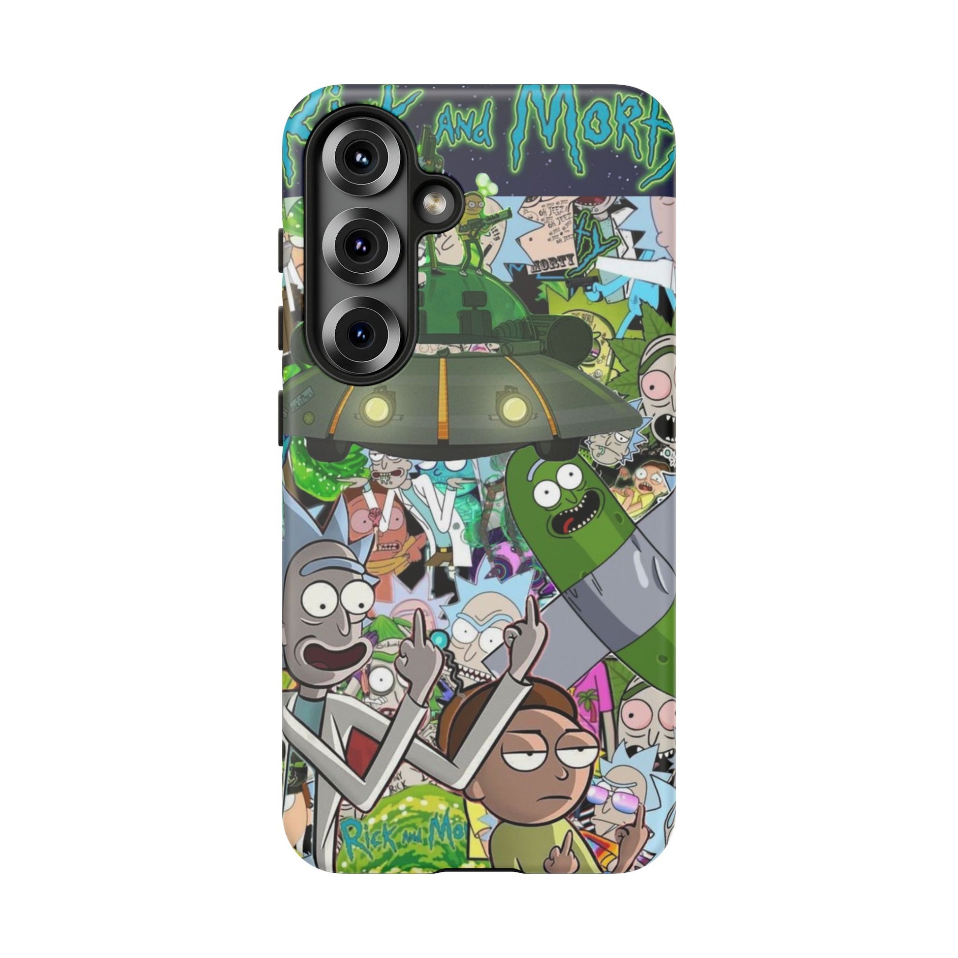 Rick and Morty Phone Case, Tough Cases for iPhones, Samsung, and Pixel