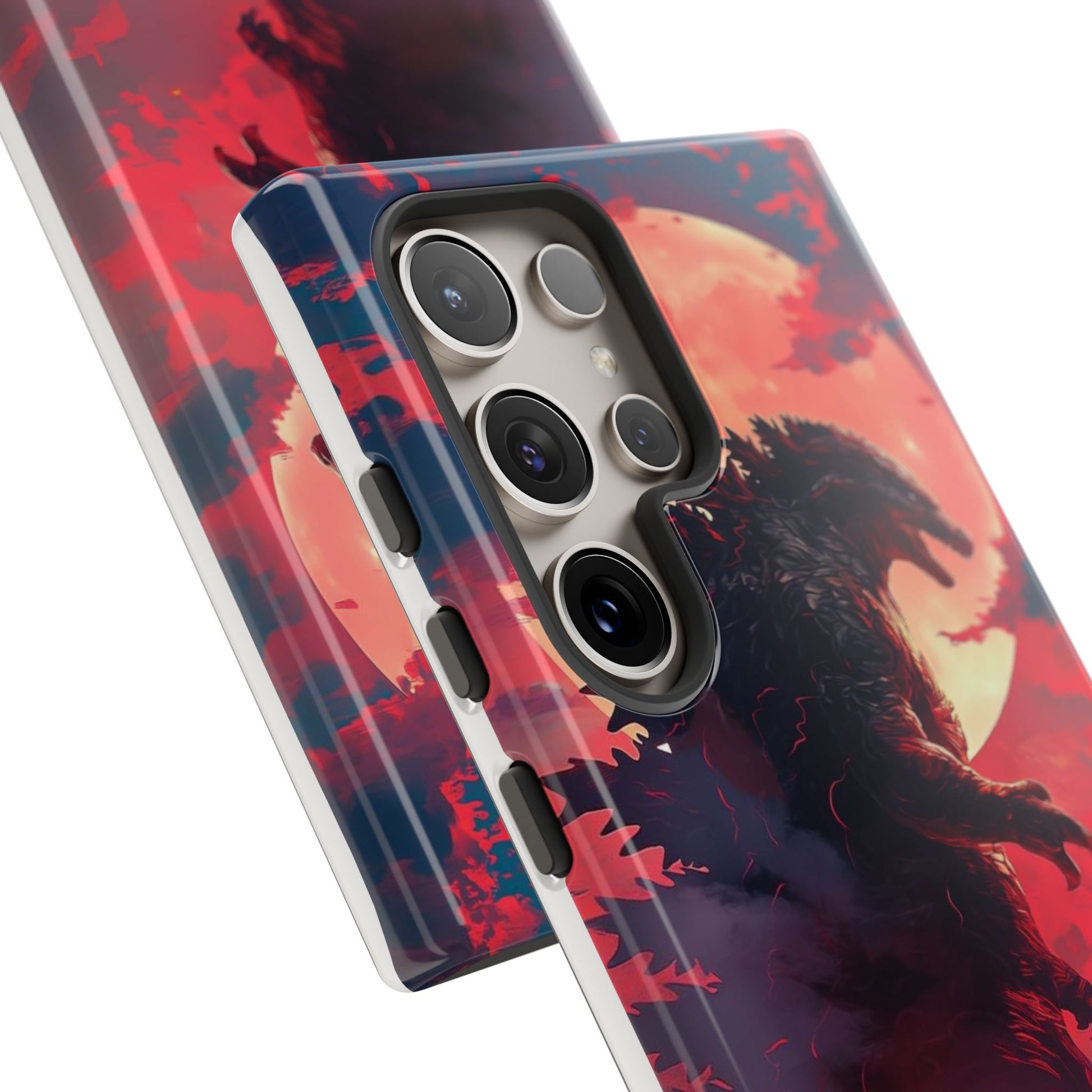 King of Monsters Godzilla Tough Phone Cases for iPhones, Samsung, and Pixel