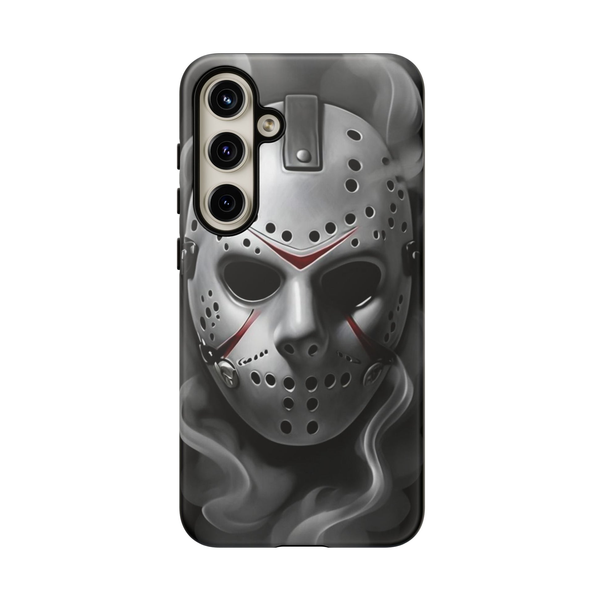 Friday the 13th Jason's Mask Tough Cases for iPhones, Samsung, and Pixel