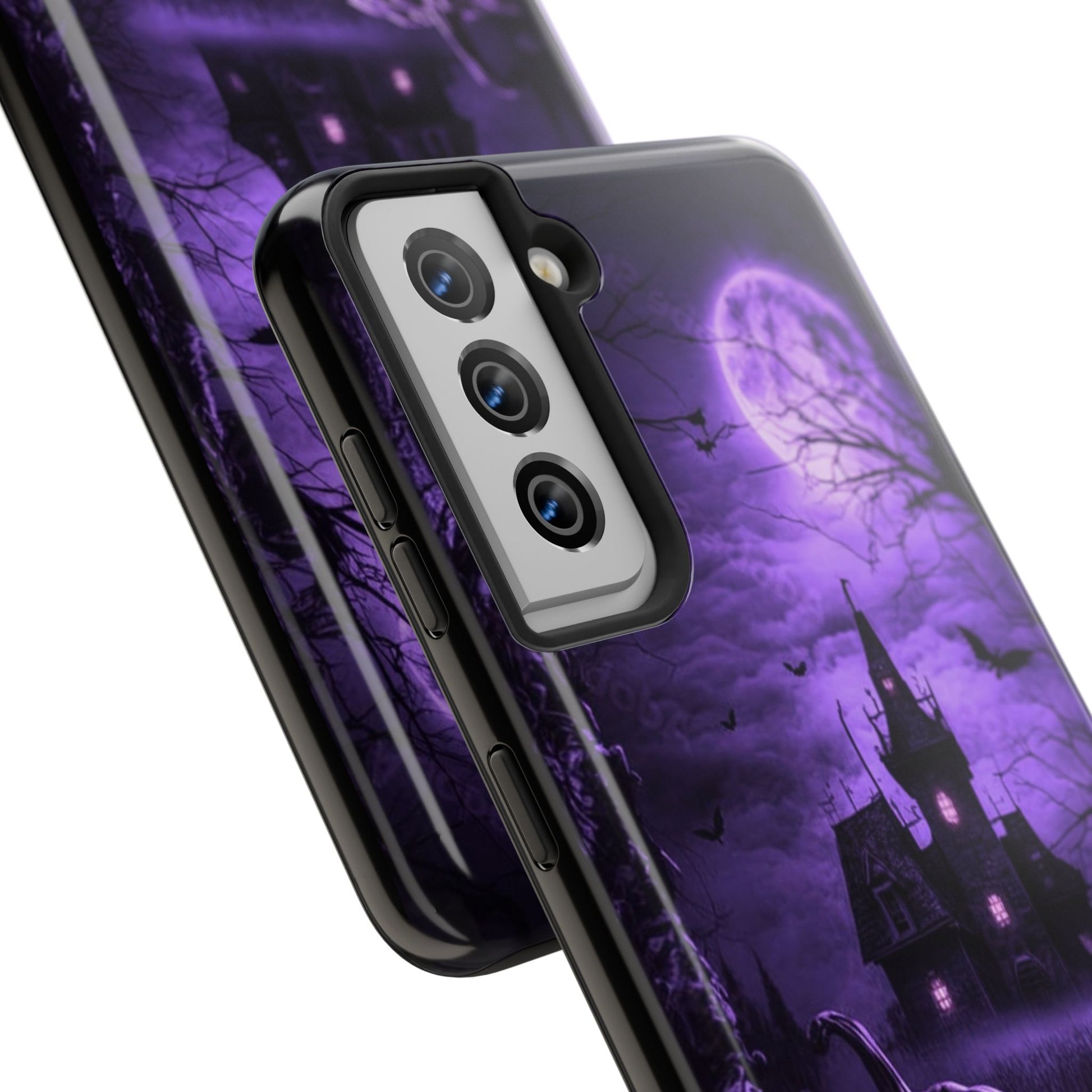 Haunted House Halloween Theme Phone Cases for iPhones & Samsung Phones