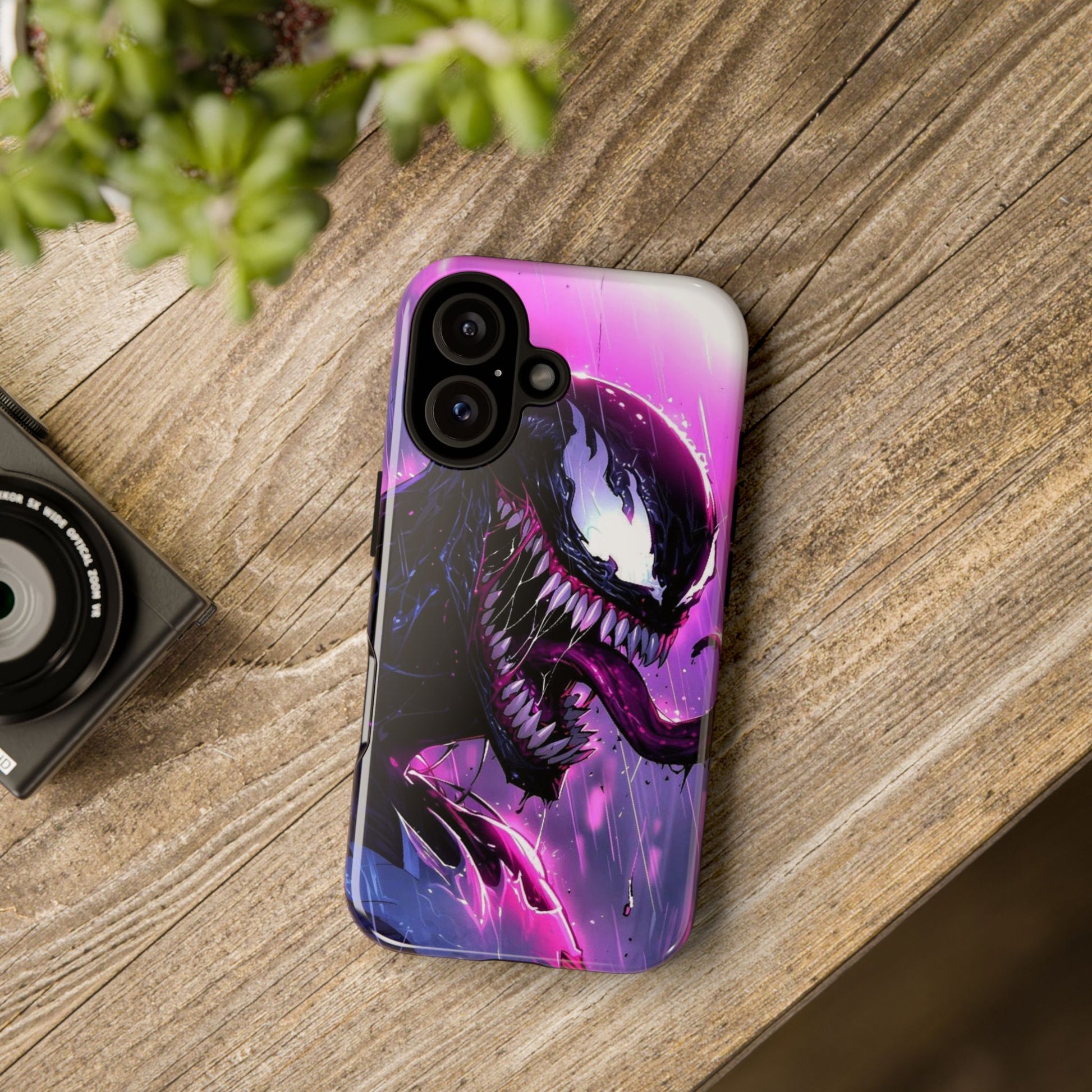 Marvel's Venom Phone Case, Tough Cases, Marvel Comics Phone for iPhones, Samsung, and Pixel