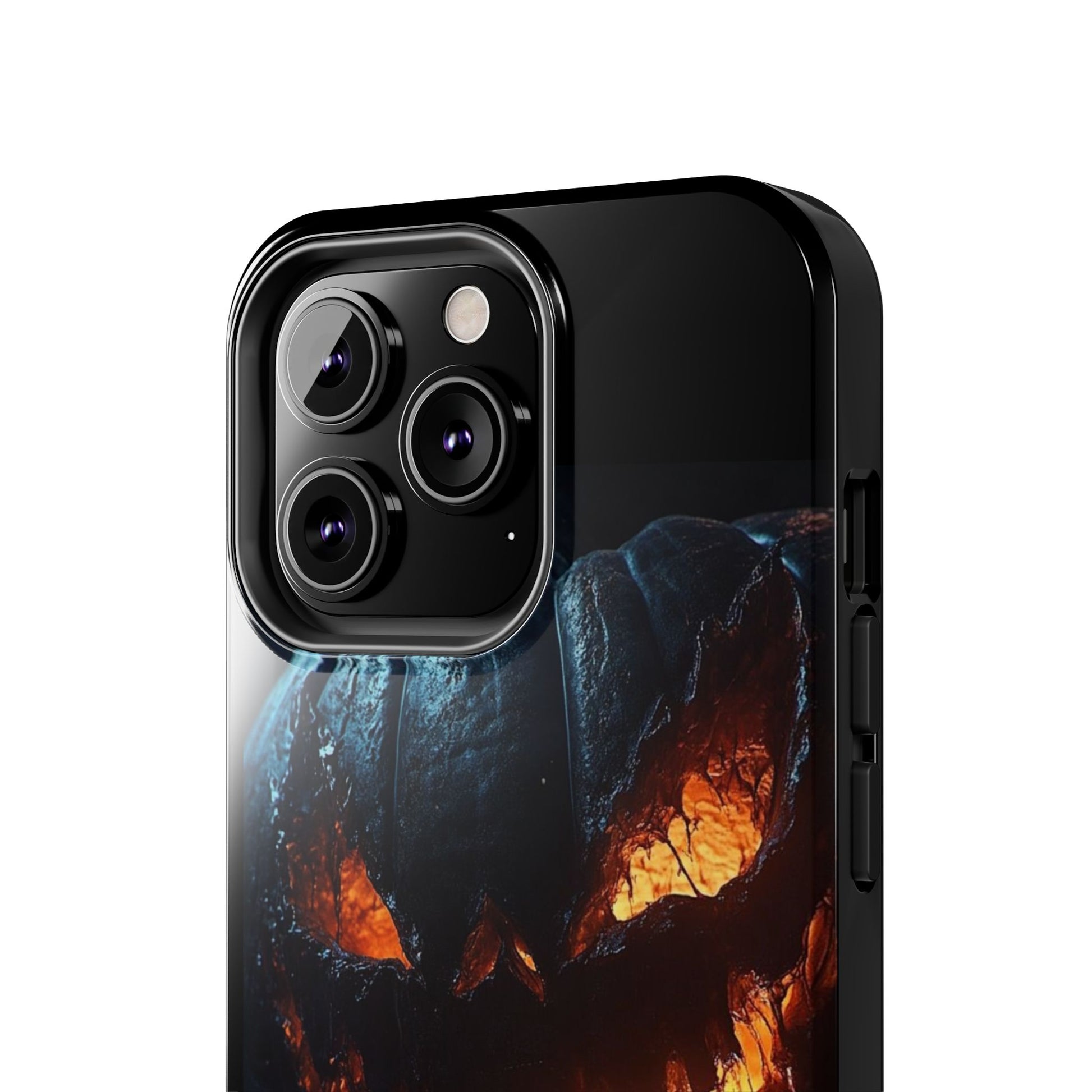 Scary Pumpkin Halloween Theme Phone Cases for iPhones & Samsung Phones
