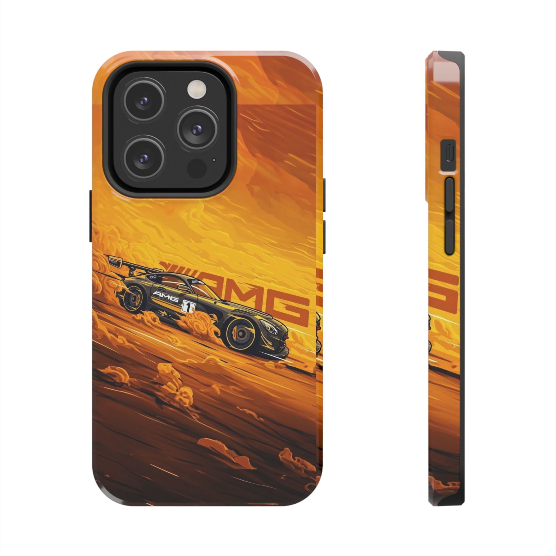 AMG Racing Sports Car Themed Phone Cases for Iphones & Samsung Phones