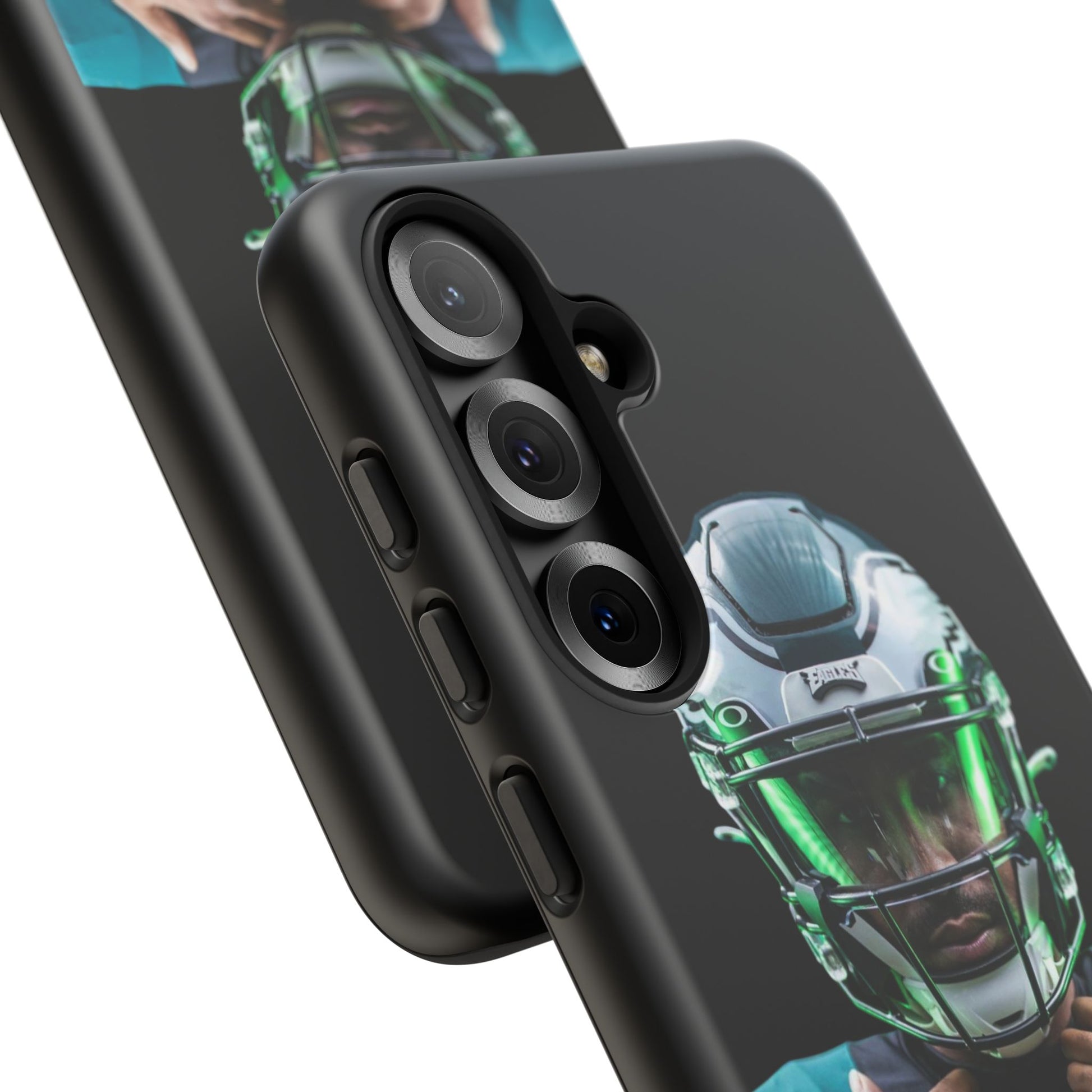 Eagles Football Jalen Hurts Tough Cases for iPhones, Samsung, and Pixel