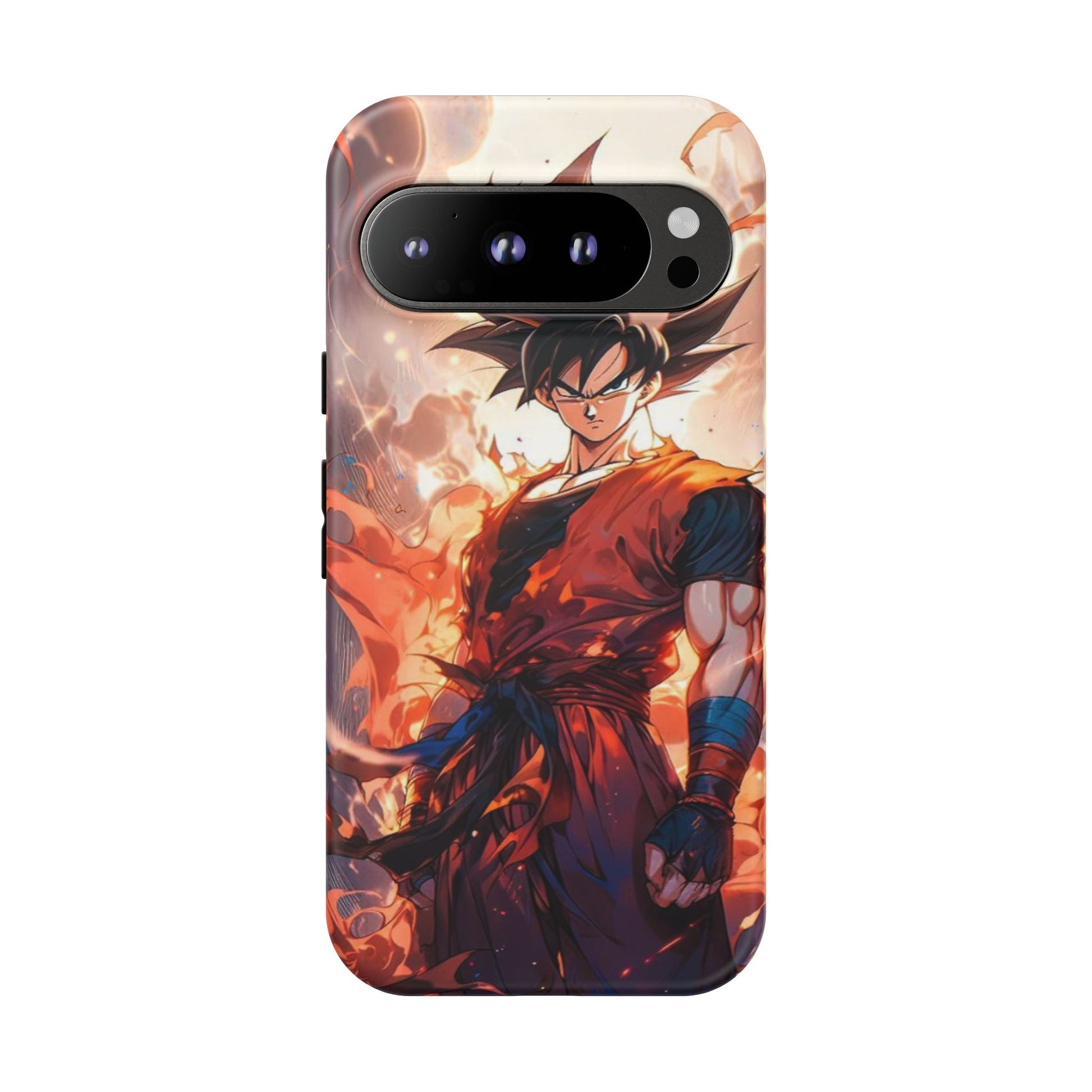 Anime Manga Dragon Ball Z Goku Tough Cases for iPhones, Samsung, and Pixel