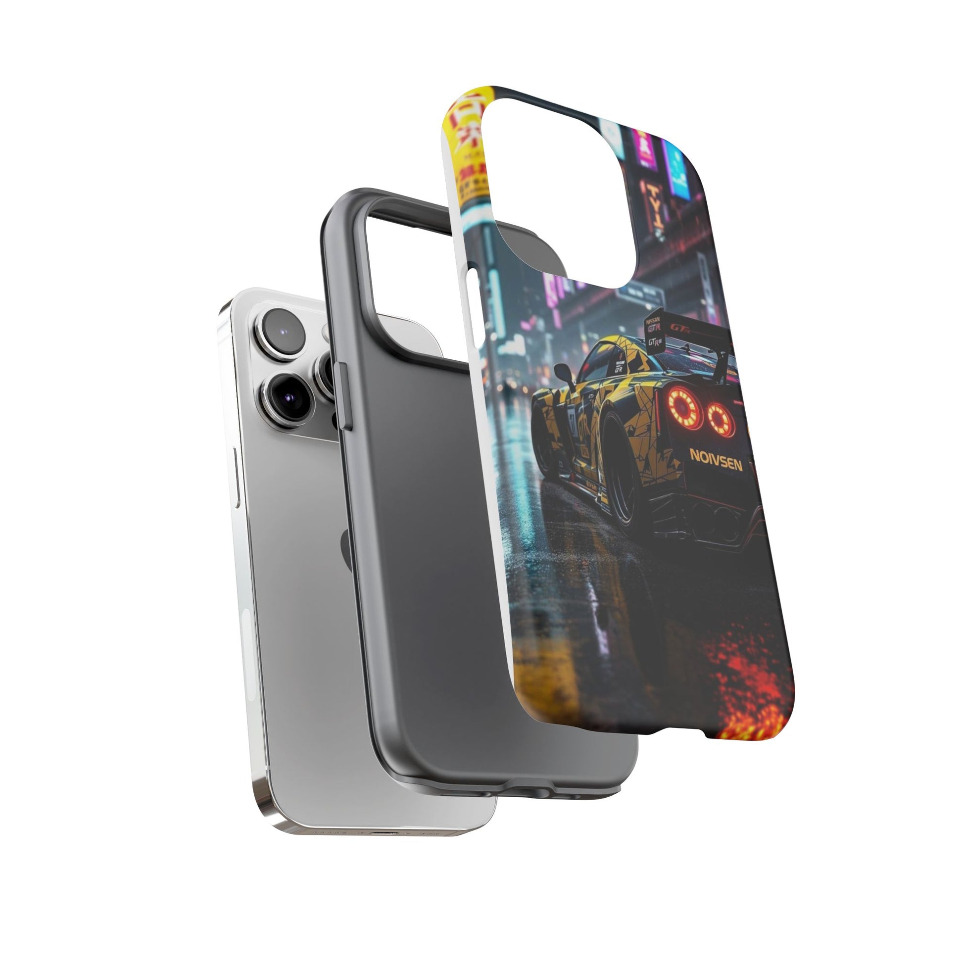Nissan GTR in Japan Art Tough Cases for iPhones, Samsung, and Pixel