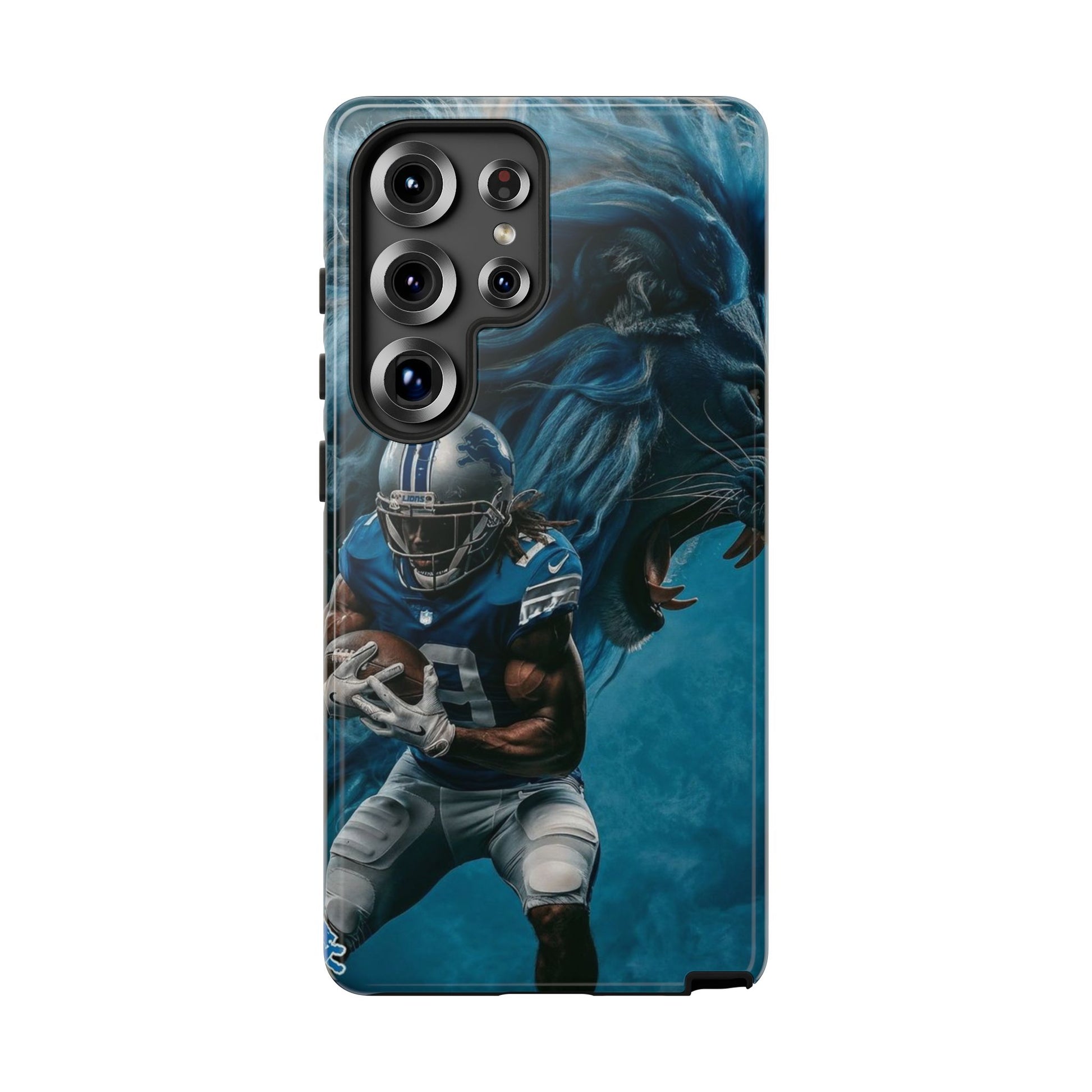 Detroit Lions Player Football Phone Case, Tough Cases for iPhones, Samsung, and Pixel